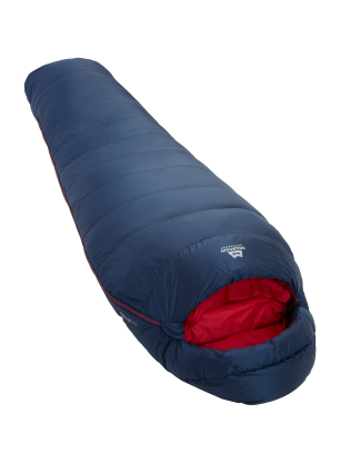 Dámský péřový spacák Mountain Equipment Helium 250 Regular (170 cm) - medieval blue