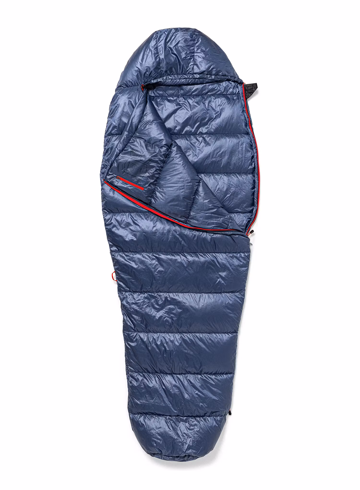 Péřový spacák Małachowski Tourist 250 M LZ (165-176 cm) - navy