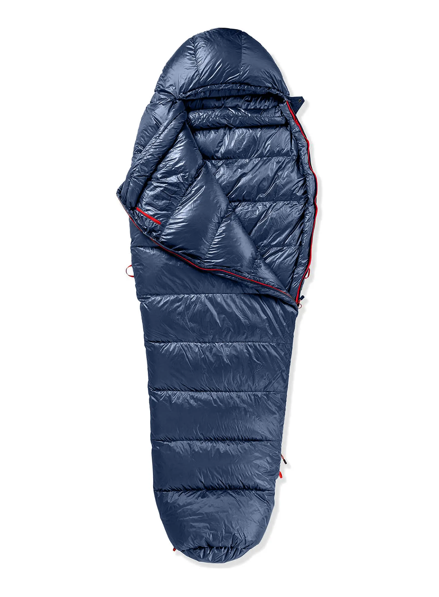 Péřový spacák Małachowski Tourist 450 XL LZ (189-200 cm) - navy