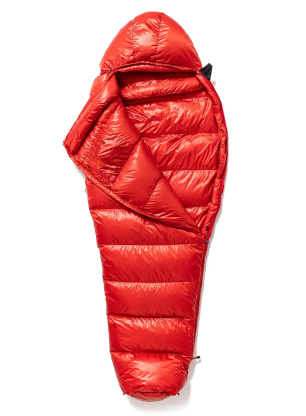 Péřový spacák Małachowski Tourist 650 XL LZ (189-200 cm) - red