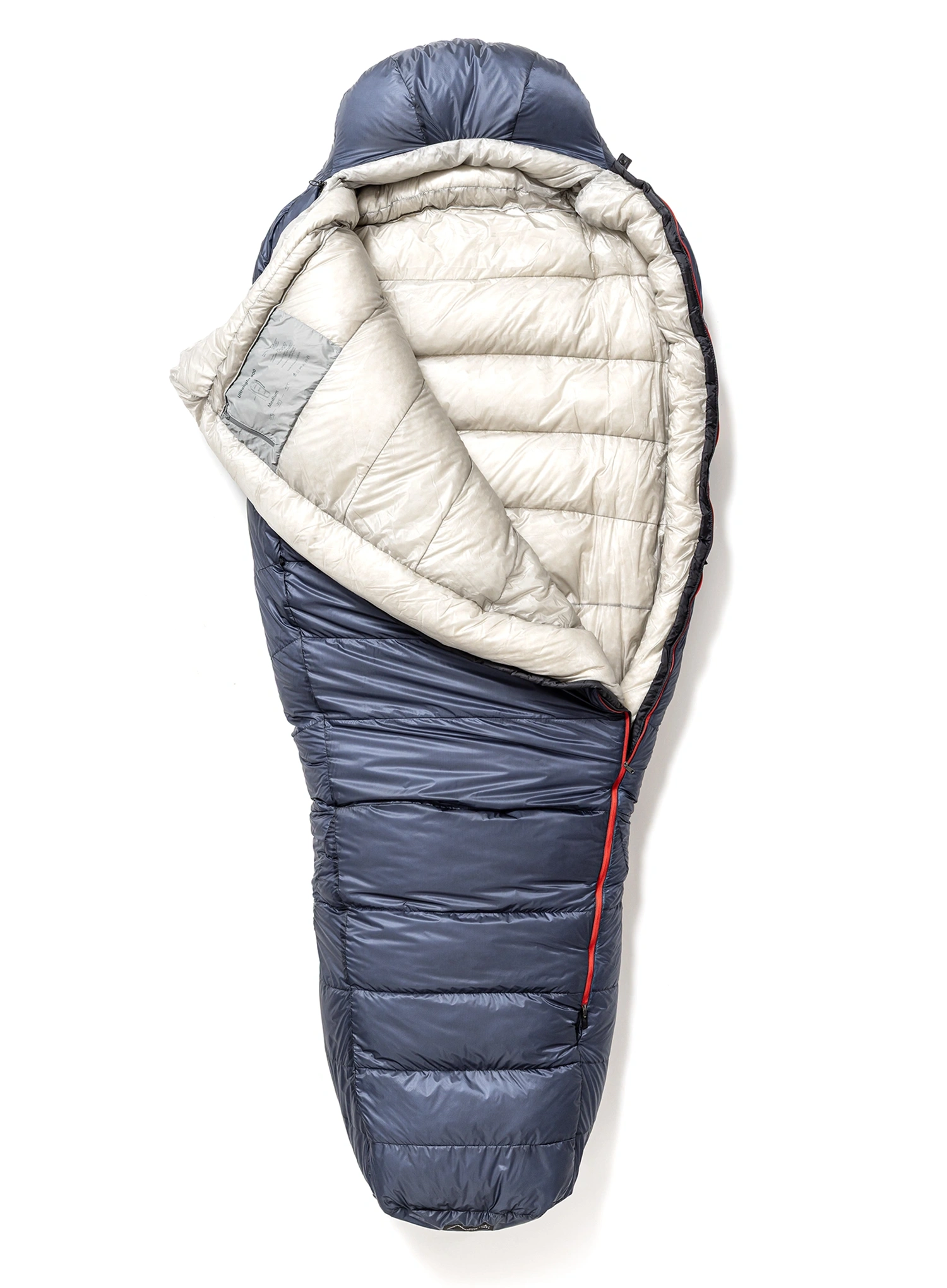 Péřový spacák Małachowski Ultralight 900 XL (200 cm) - cobalt