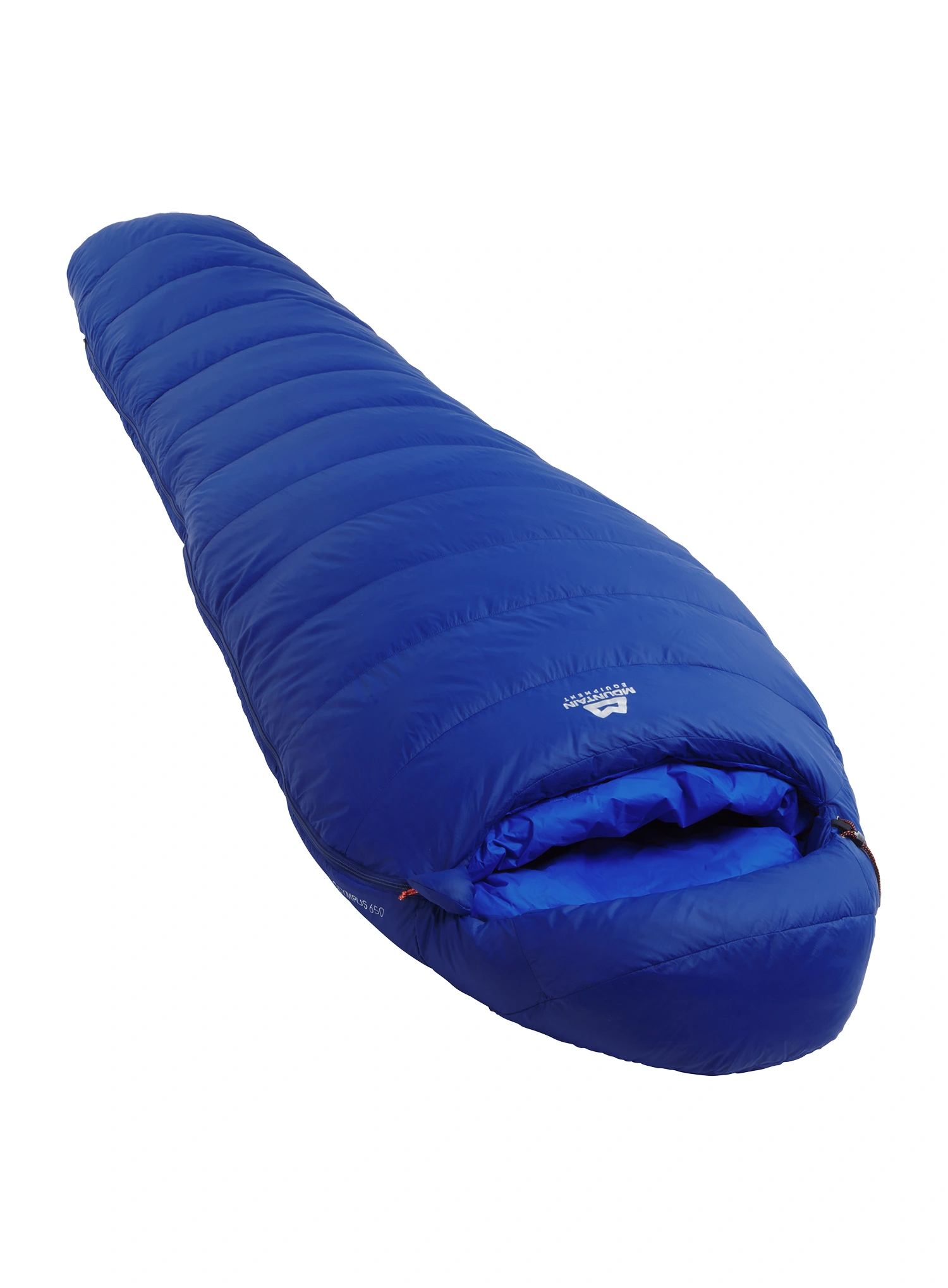 Péřový spacák Mountain Equipment Olympus 650 Long (197 cm) - admiral blue