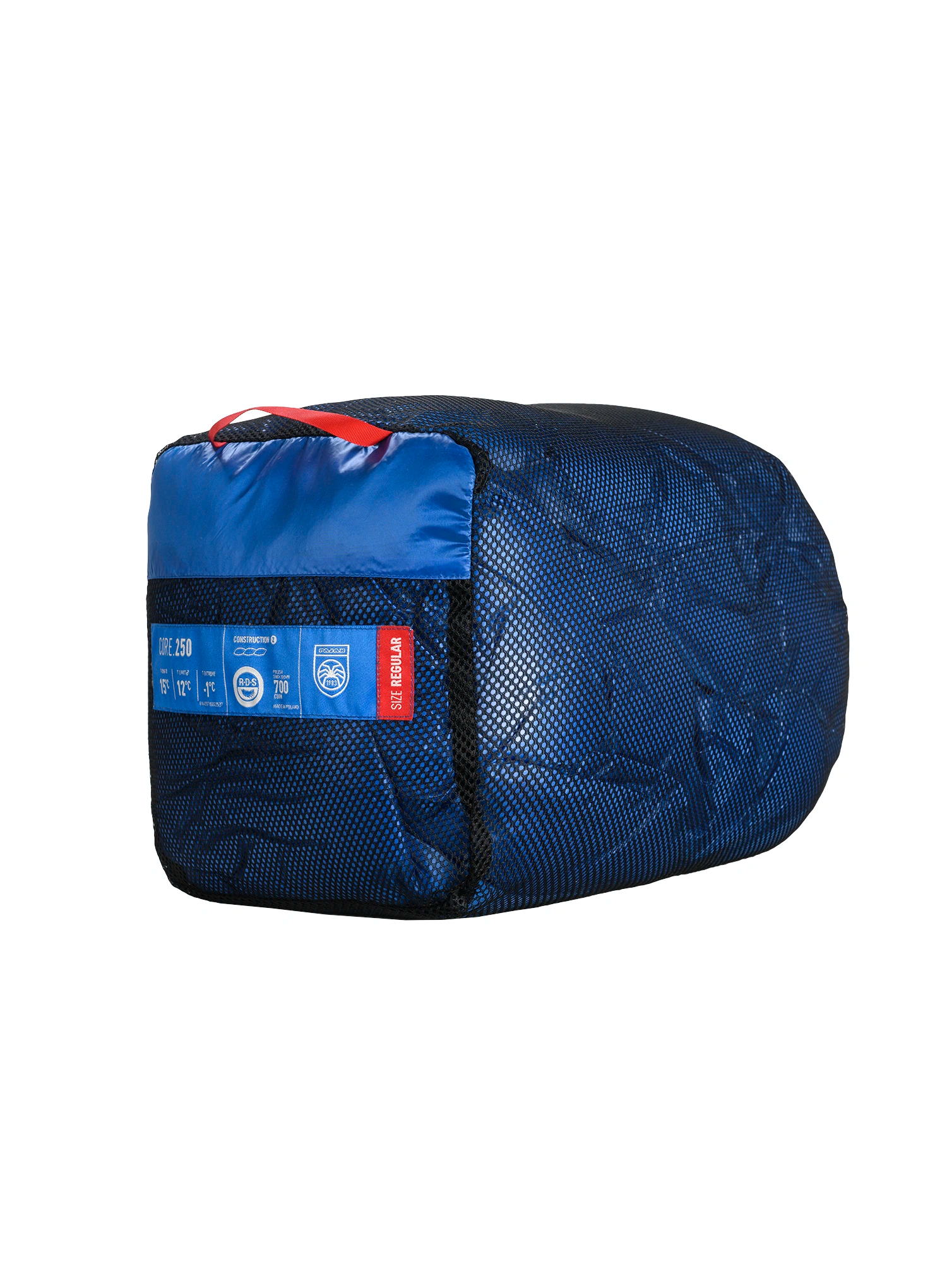 Péřový spacák Pajak Core 250 Sleeping Bag Duck (165 cm) - blue