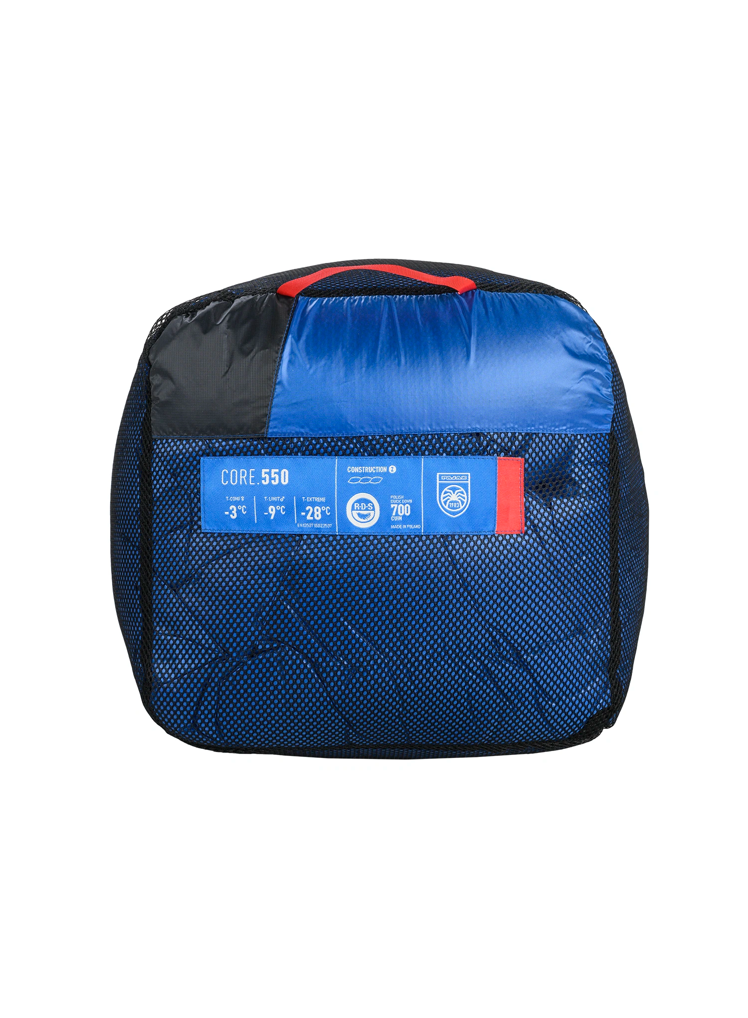 Péřový spacák Pajak Core 550 Sleeping Bag Duck (180 cm) - blue