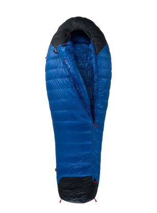 Péřový spacák Pajak Core 750 Sleeping Bag Duck Short (165 cm) - blue