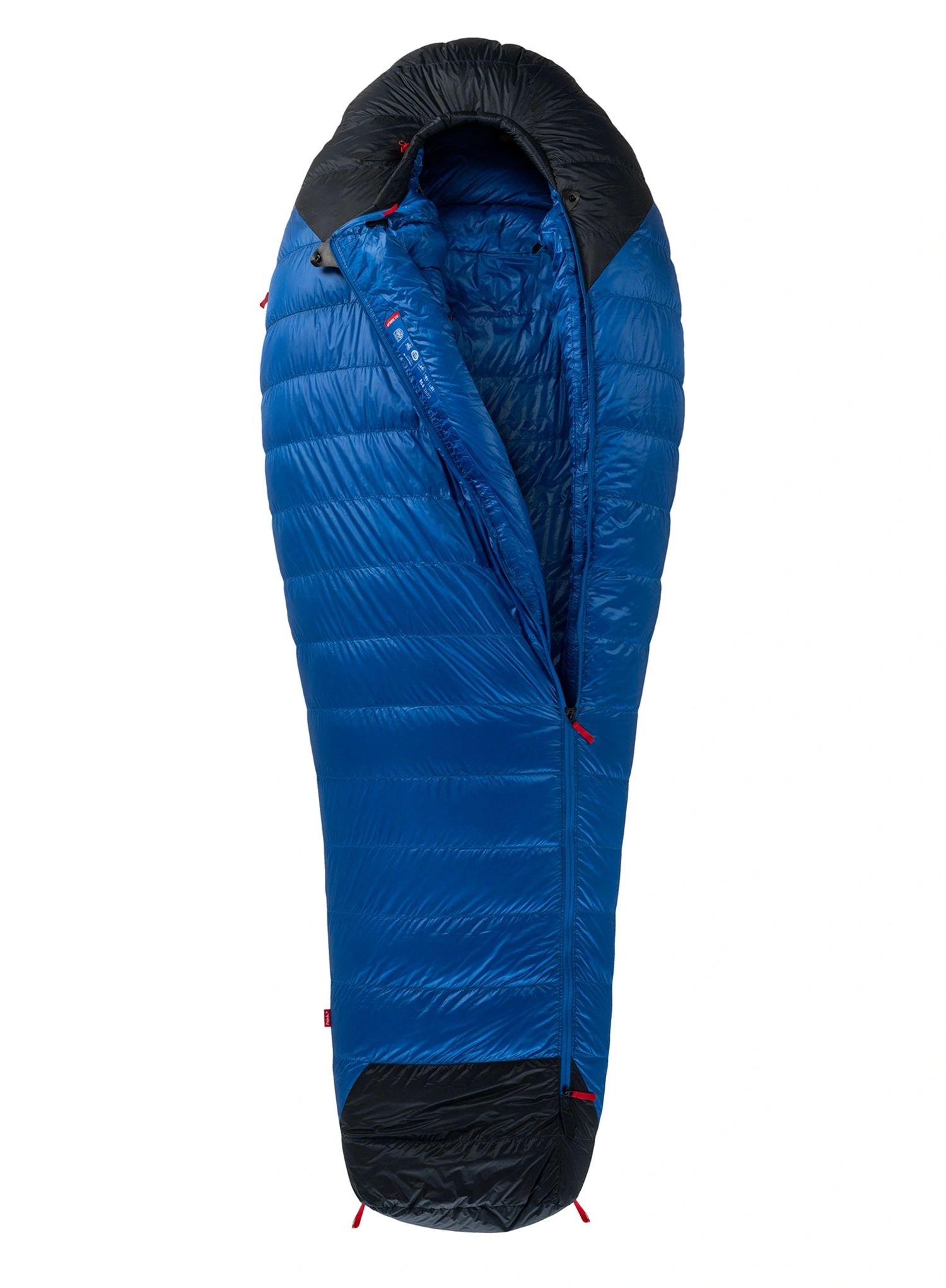 Péřový spacák Pajak Core 750 Sleeping Bag Duck Long (205 cm) - blue