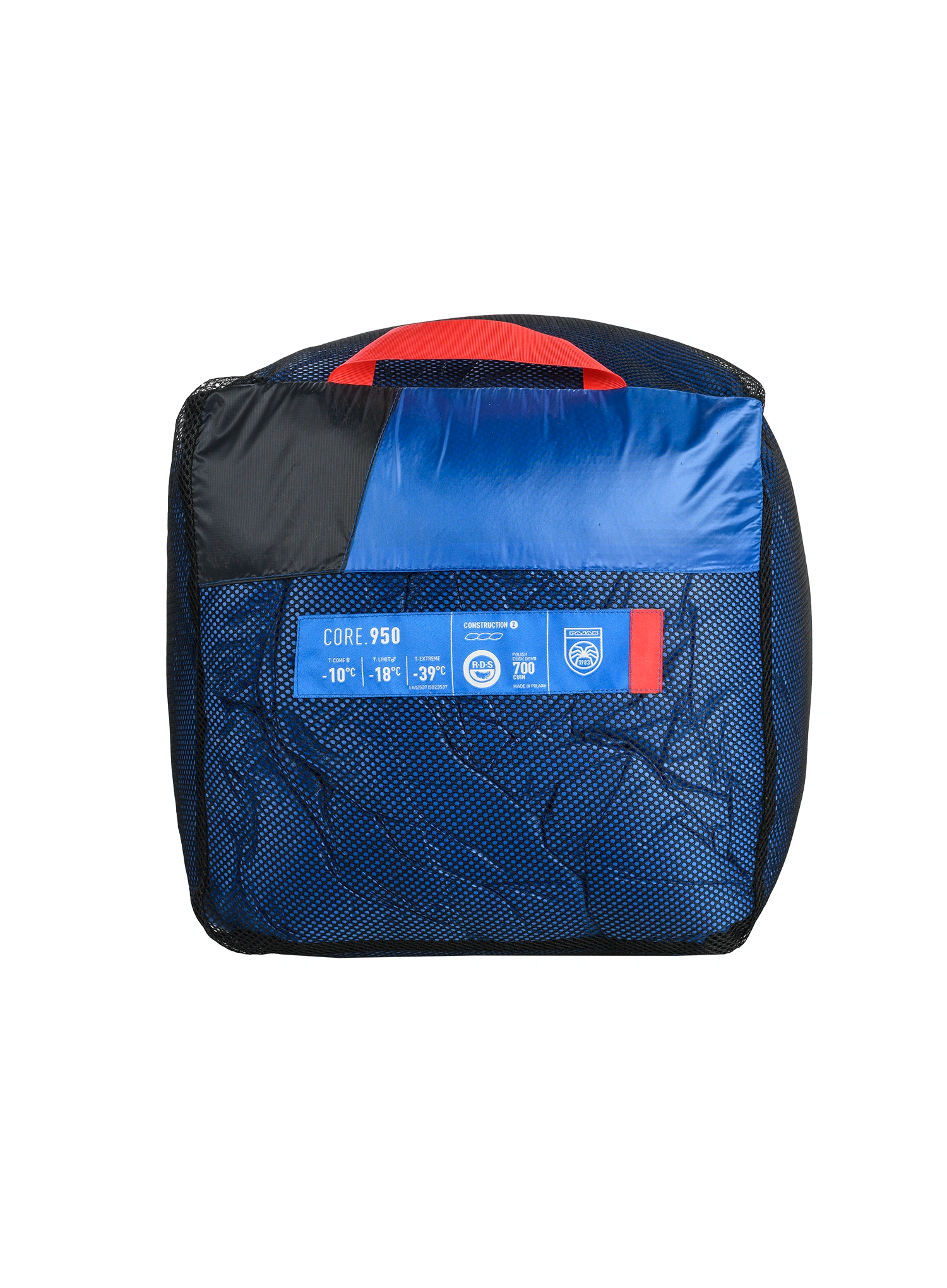 Péřový spacák Pajak Core 950 Sleeping Bag Duck (180 cm) - blue