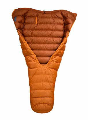 Péřový spacák Robens Scoria Quilt UL +6C Regular (180 cm) - orange