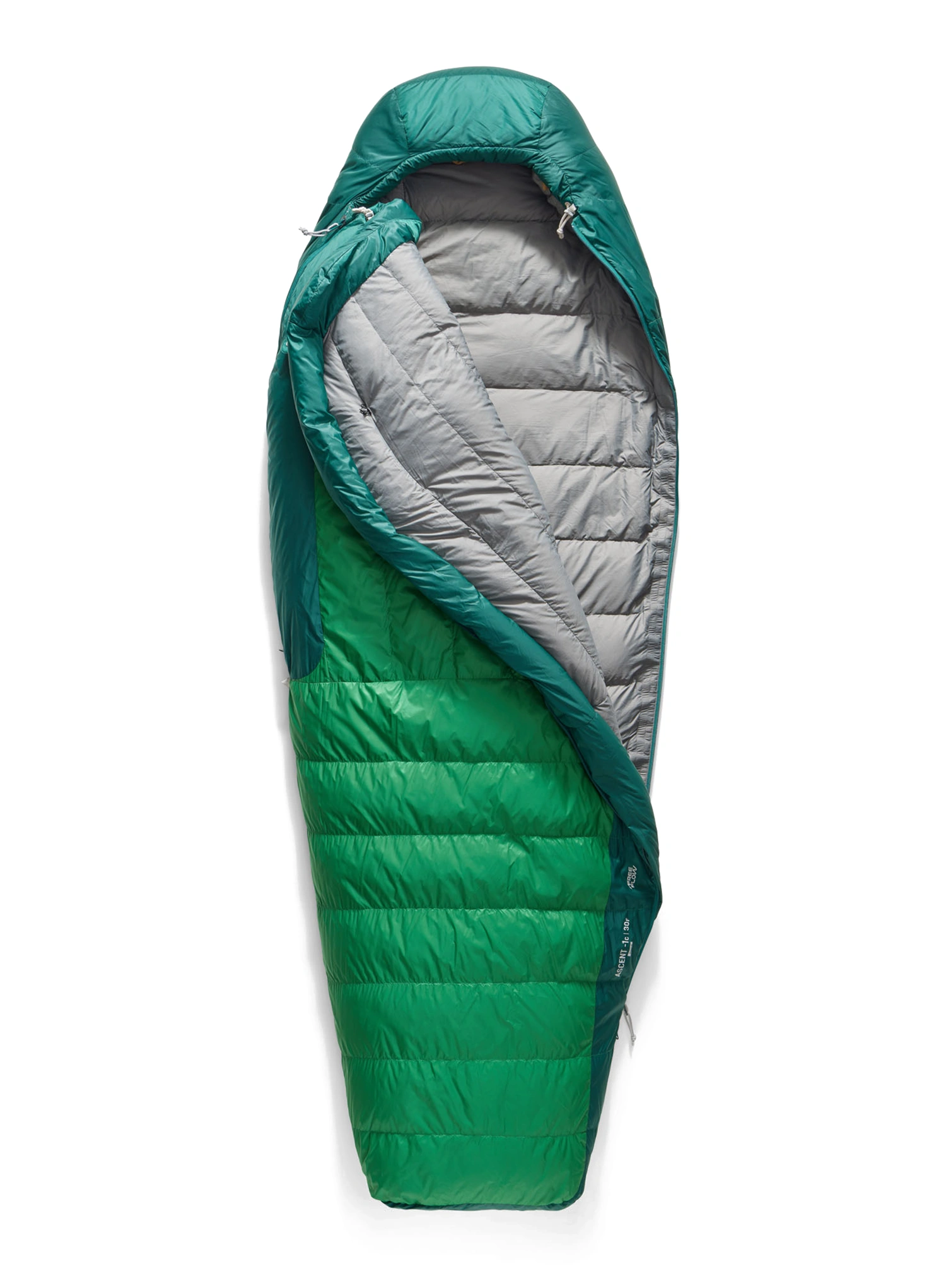 Péřový spacák Sea to Summit Ascent R -1C/30F (185 cm) - rain forest