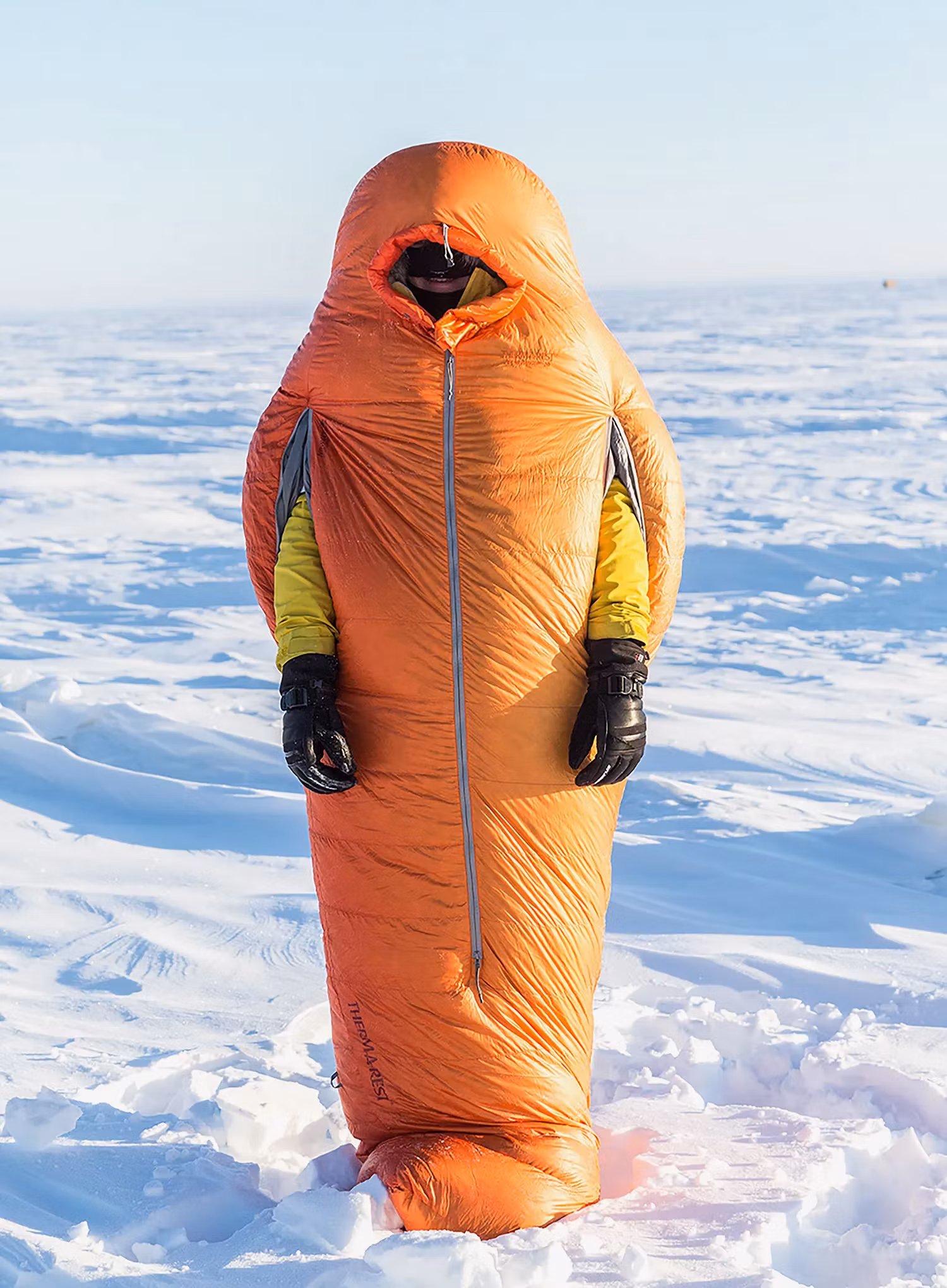 Péřový spacák Therm a Rest Polar Ranger -20F/-30C Regular (183 cm) - flame/orange