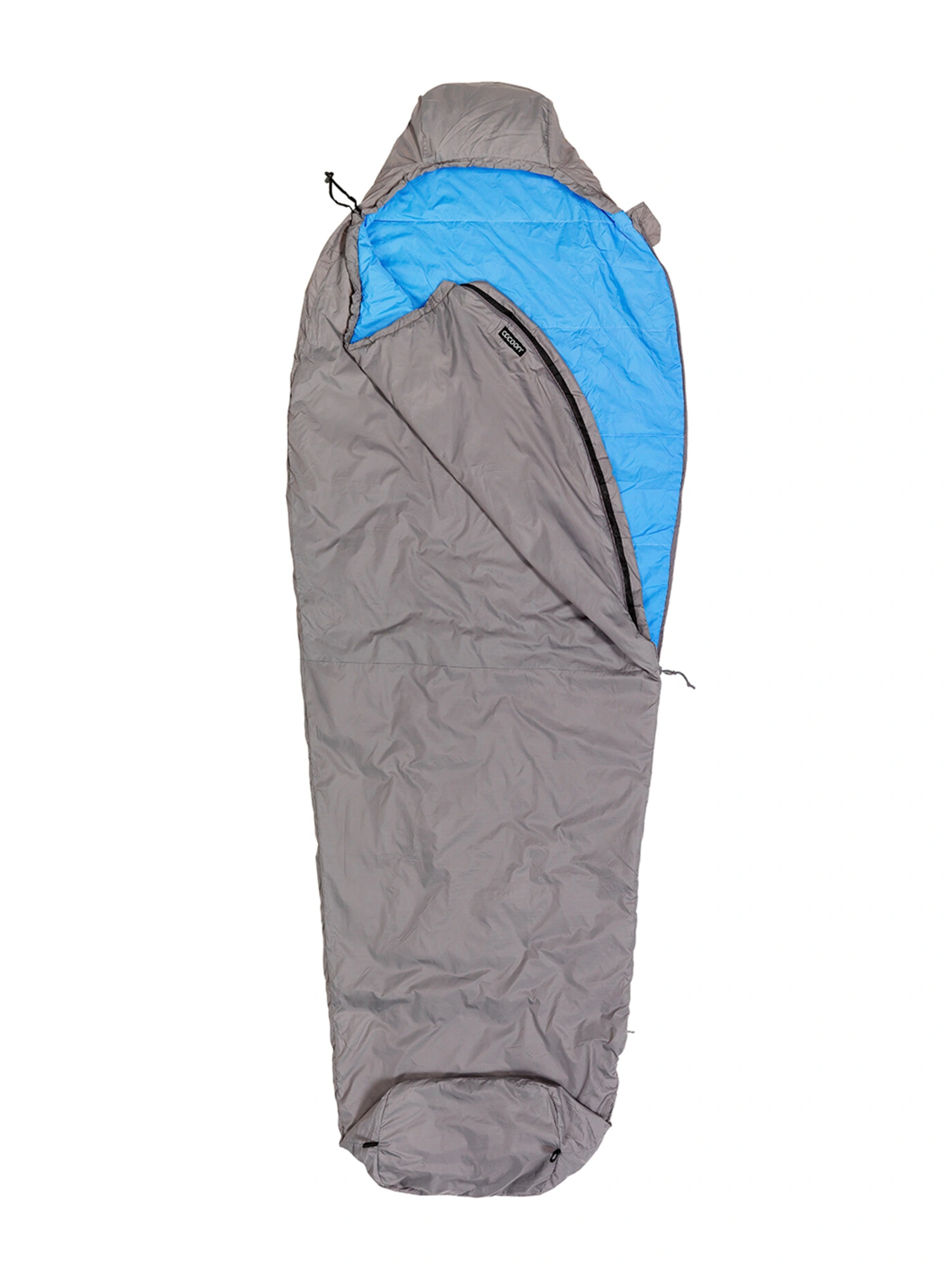 Spacák Cocoon Mountain Wanderer Regular (185 cm) - volcano grey/light blue