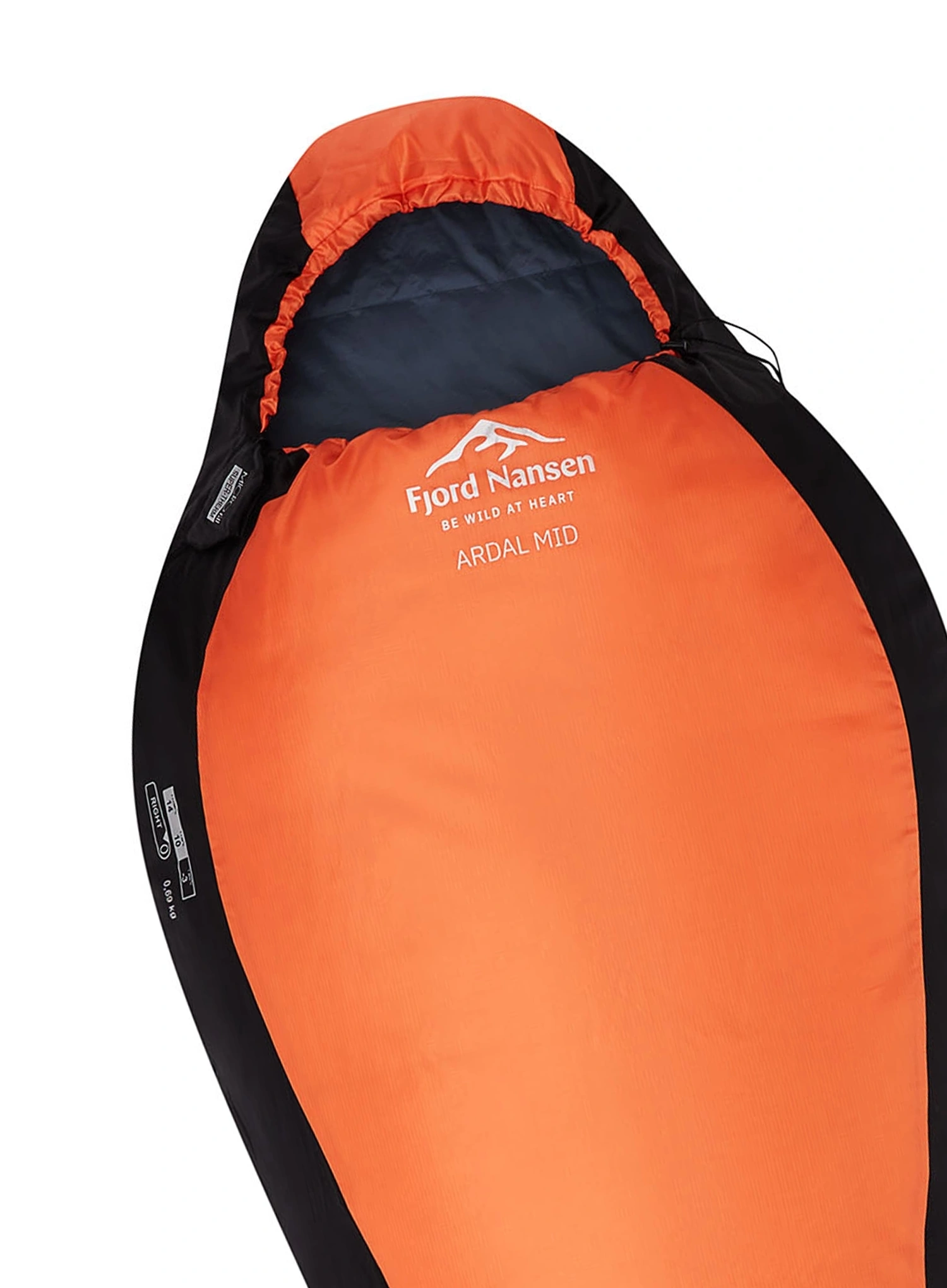 Spacák Fjord Nansen Ardal XL SBS (200 cm) - carnelian
