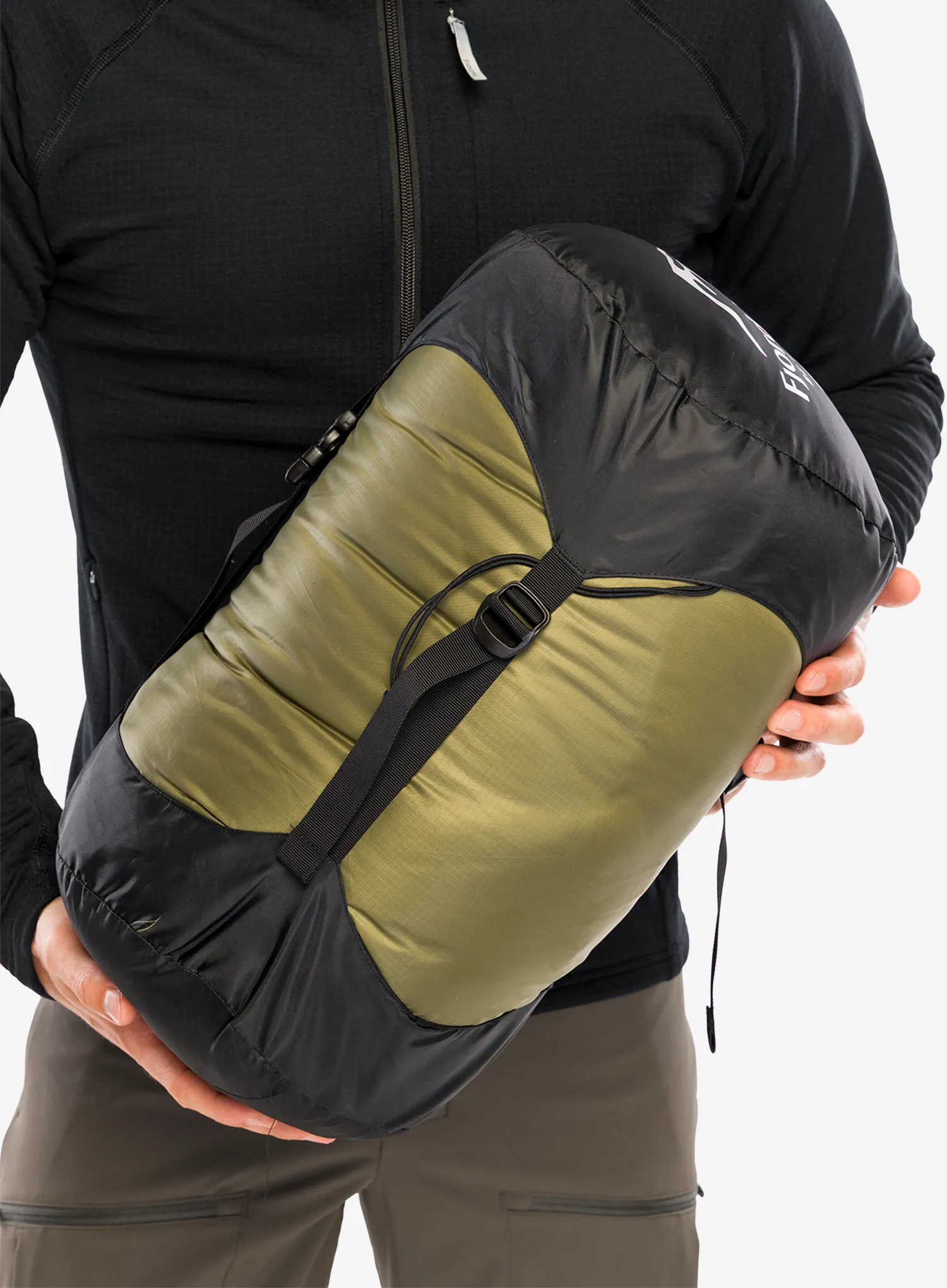 Spacák Fjord Nansen Hadsel XL (200 cm) - olive drab