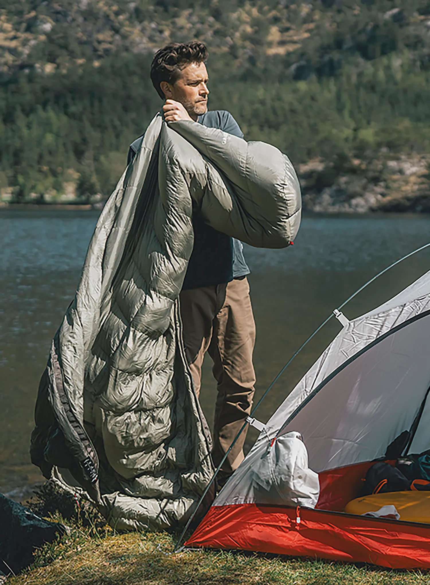 Spacák Robens Gully 900 -10C Regular (180 cm) - green