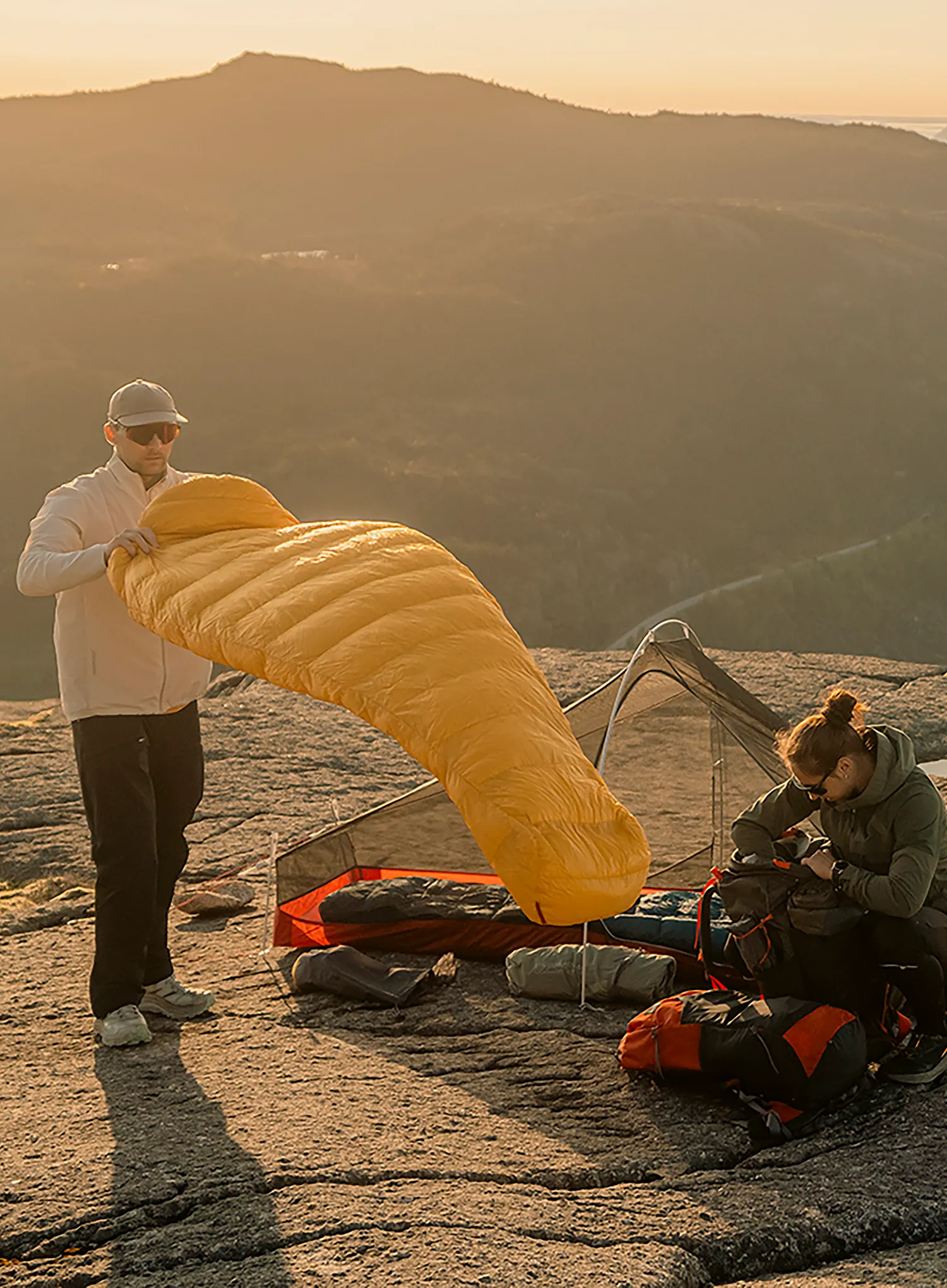 Spací pytel Robens Couloir 350 (195 cm) - yellow