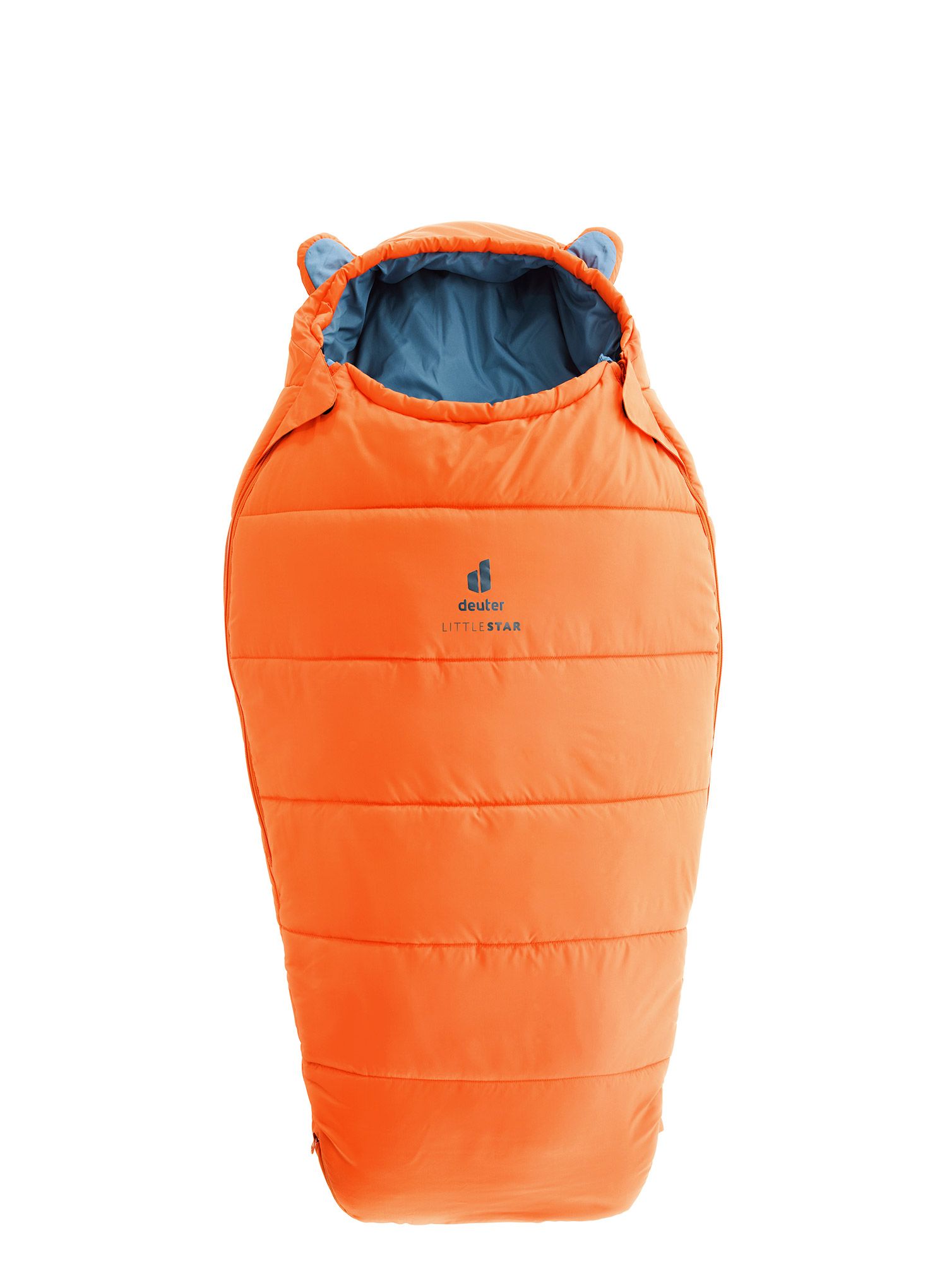 Dětský spací pytel Deuter Little Star (95 - 130 cm) - saffron/slateblue