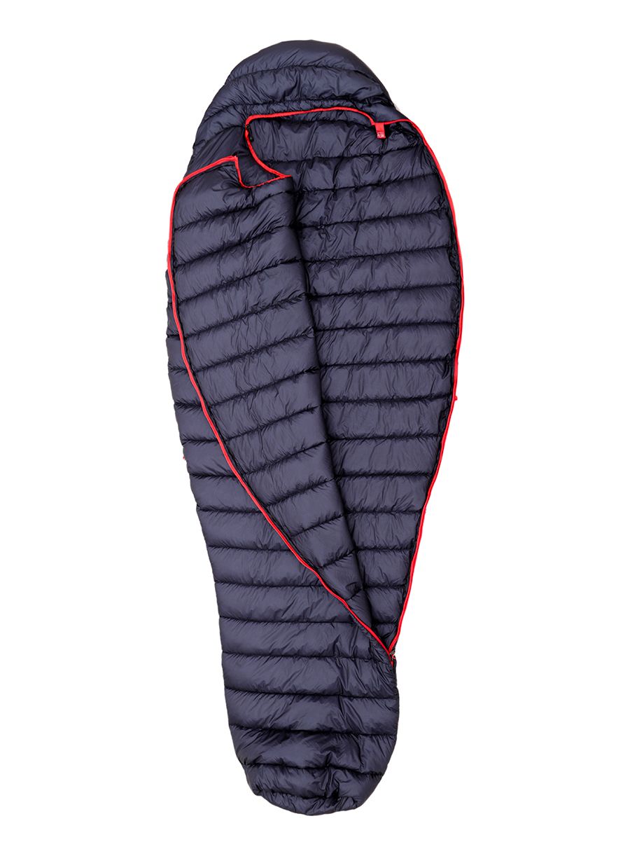 Péřový spacák Małachowski Ultralight II 200 (200 cm) - dark blue