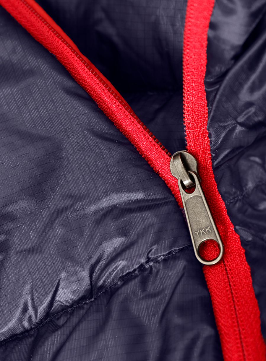 Péřový spacák Małachowski Ultralight II 200 (200 cm) - dark blue
