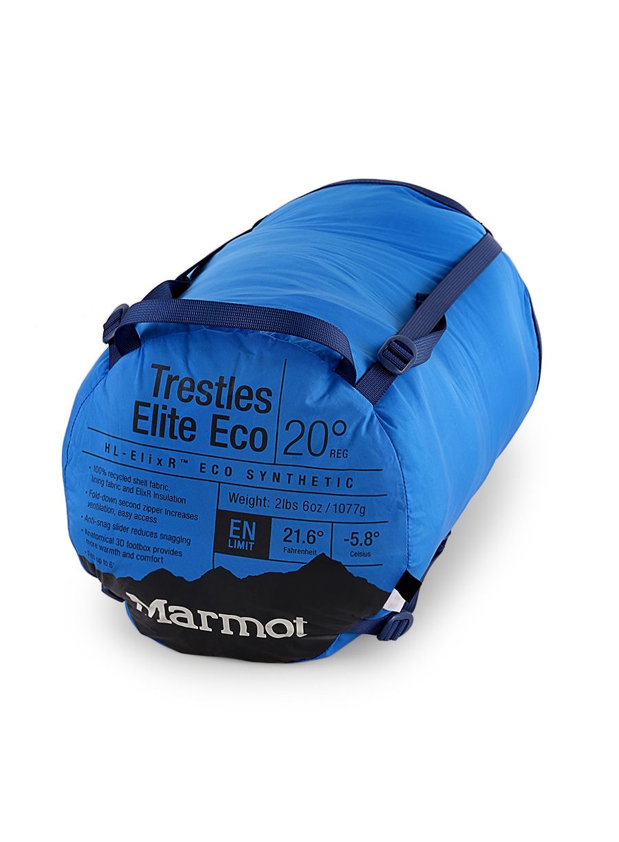 Spacák Marmot Trestles Elite Eco 20 (183 cm) - blue/classic blue