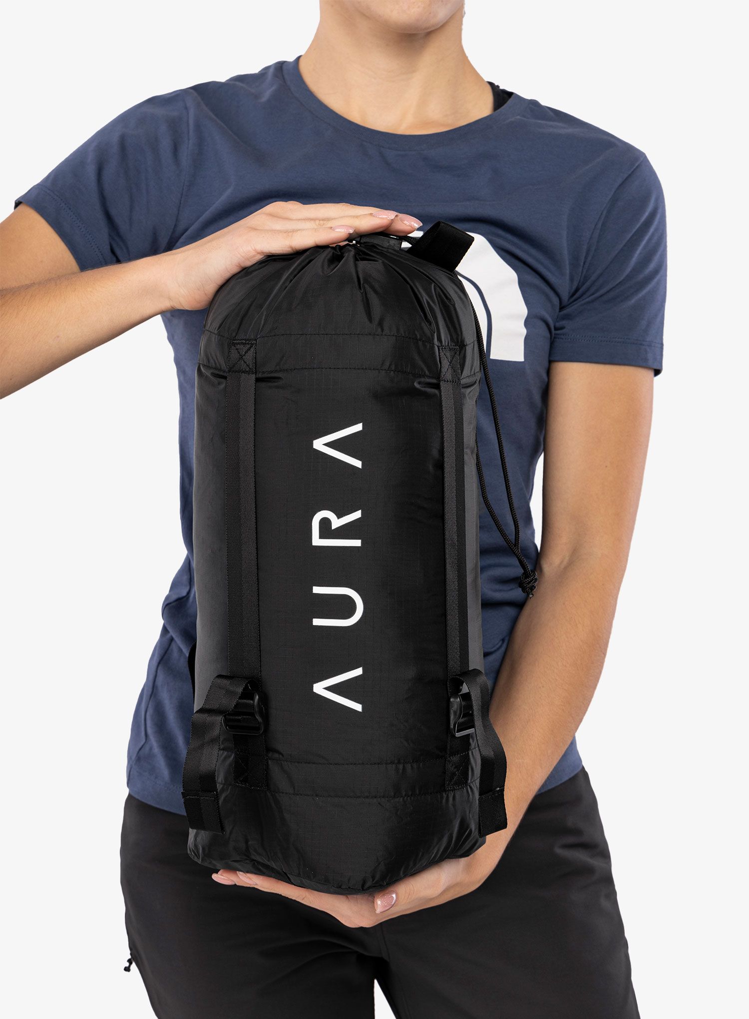Spacák péřovy Aura X 600 800 cuin (195 cm) - chilli/black