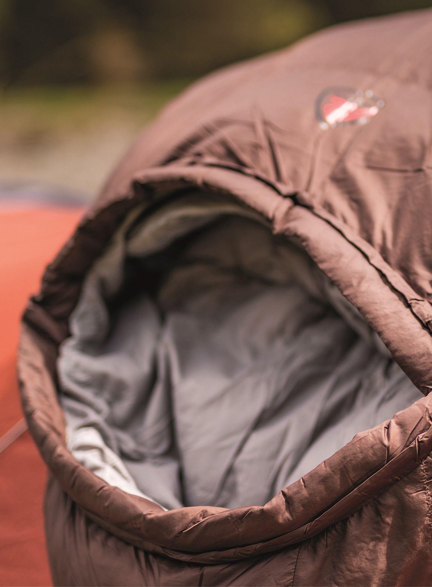 Péřový spacák Robens Serac 300 (195 cm) - grey