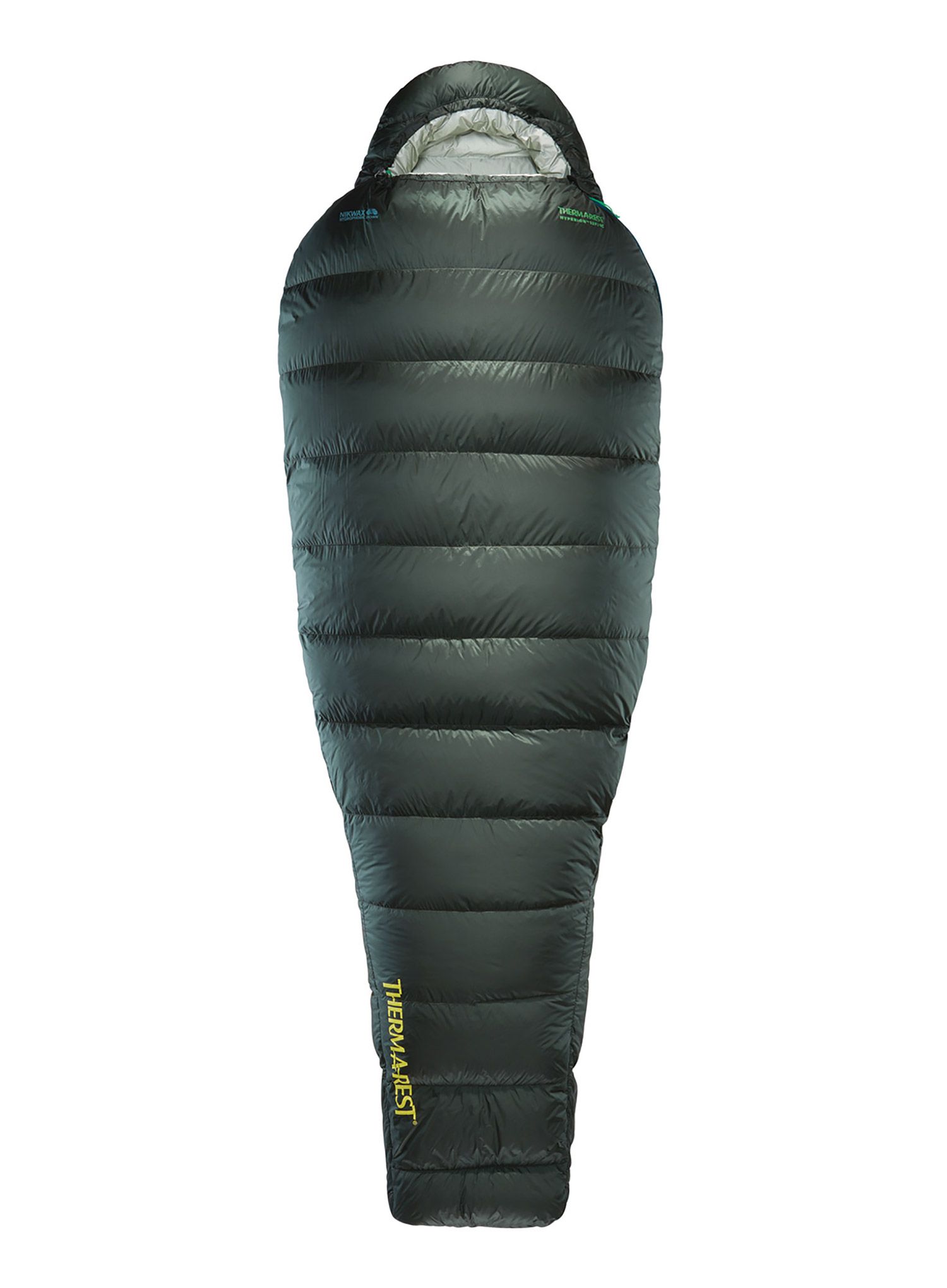 Péřový spacák Therm a Rest Hyperion 32F/0C UL Bag Reg - black forest