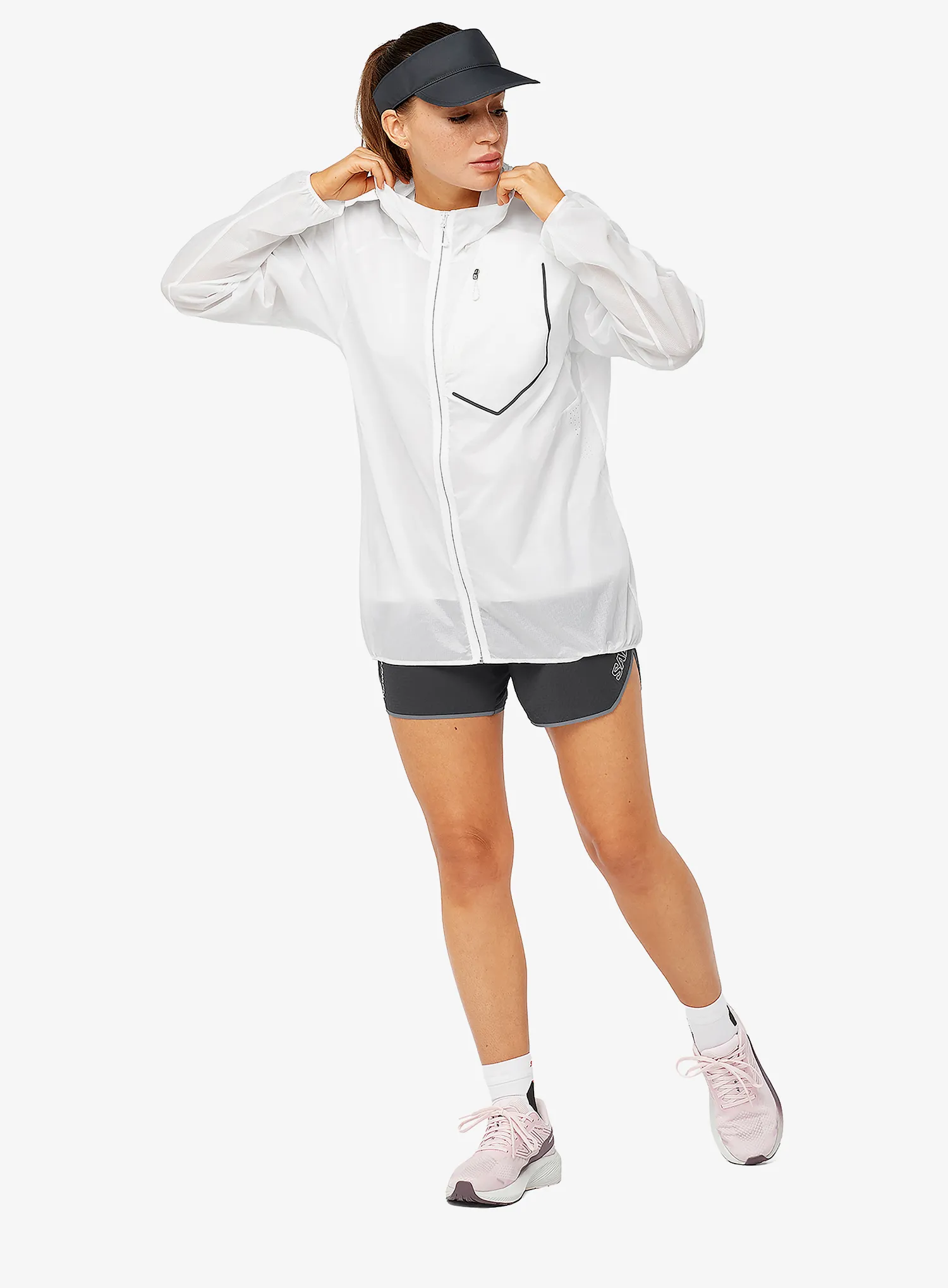 Kraťasy dámské Salomon Sense Aero 5'' Short - deep black