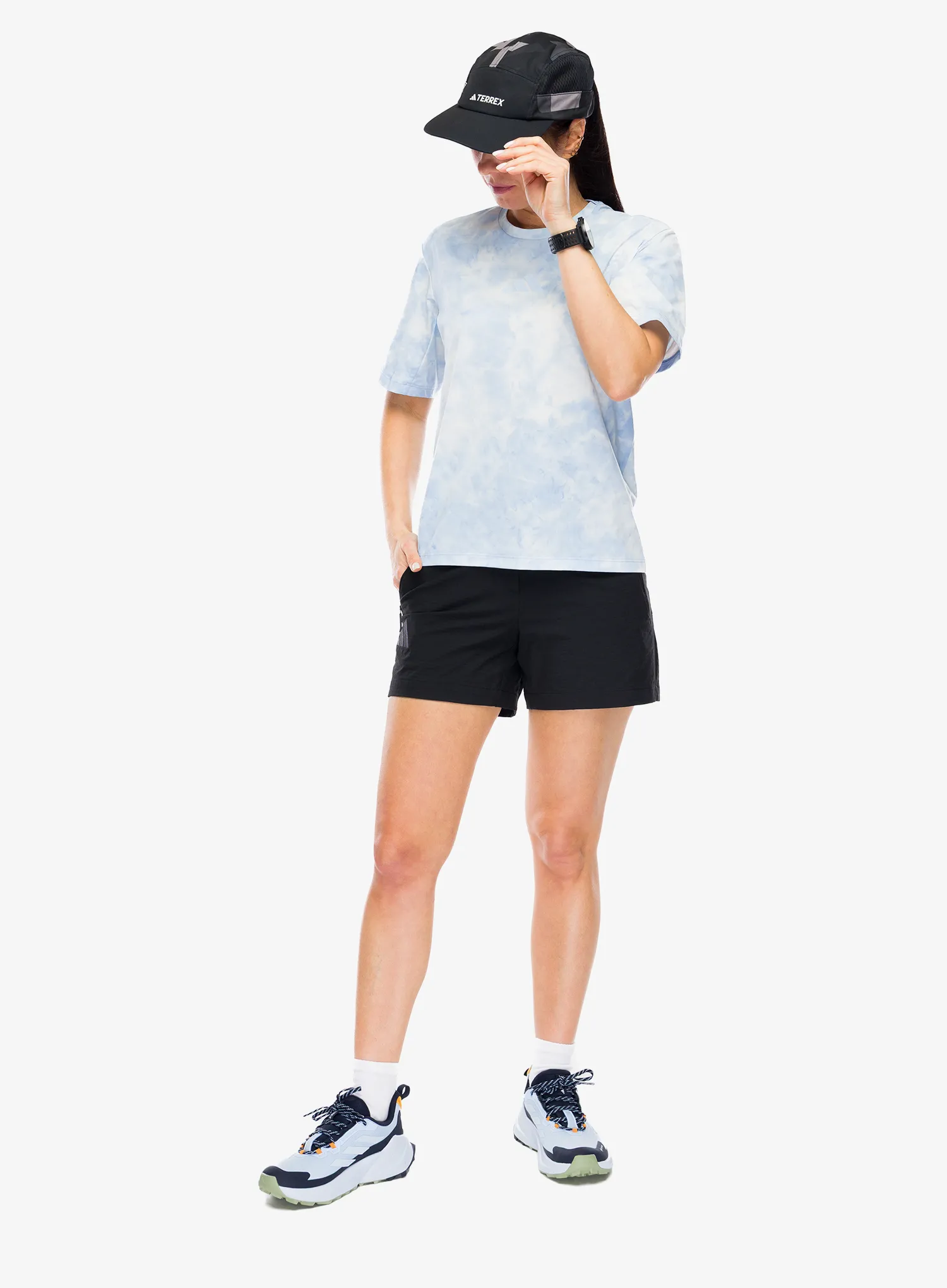 Kraťasy dámské adidas TERREX Xperior Clima 365 Mid Shorts - black
