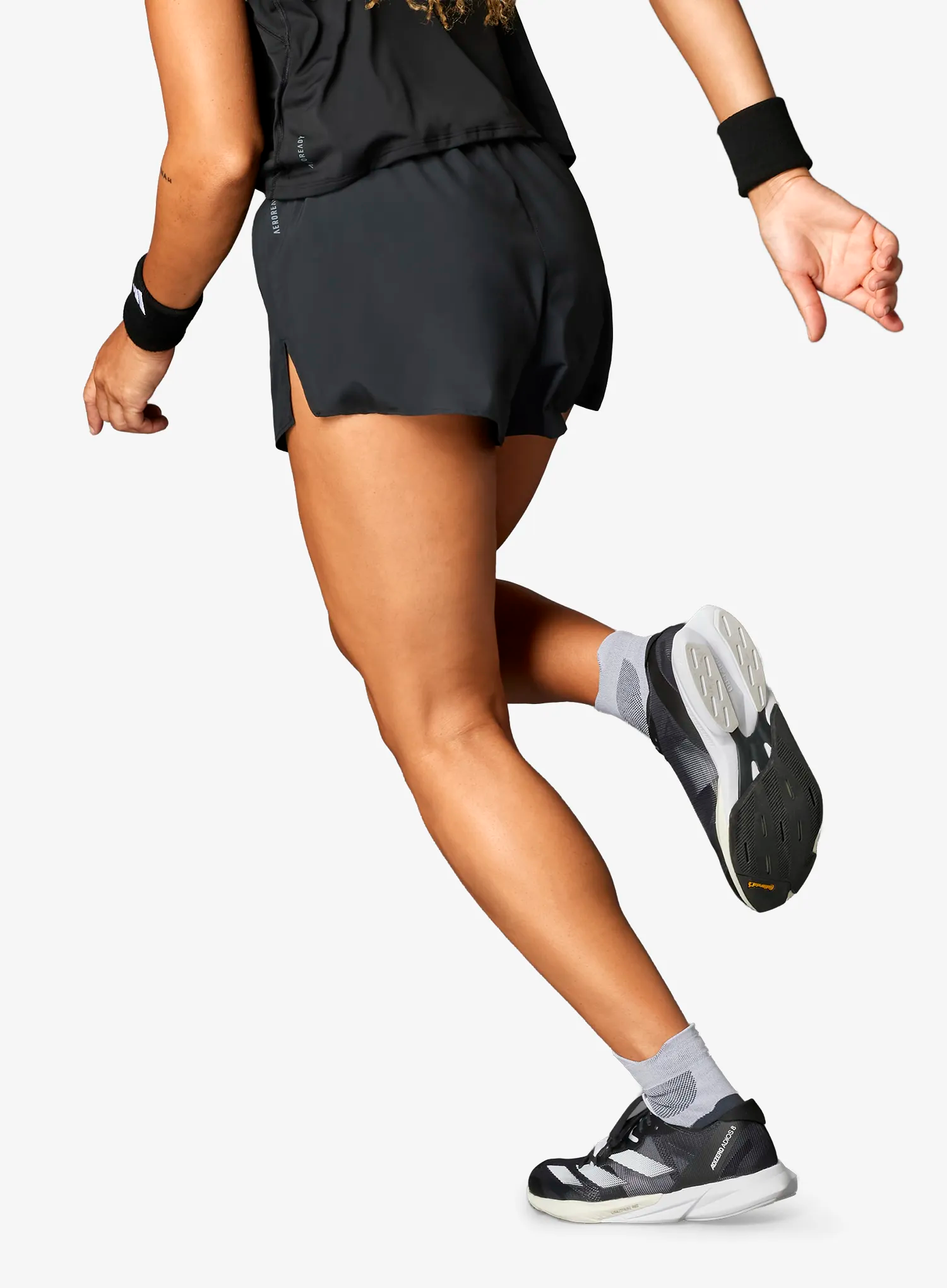 Dámské běžecké kraťasy adidas Adizero Essentials Running Short - black
