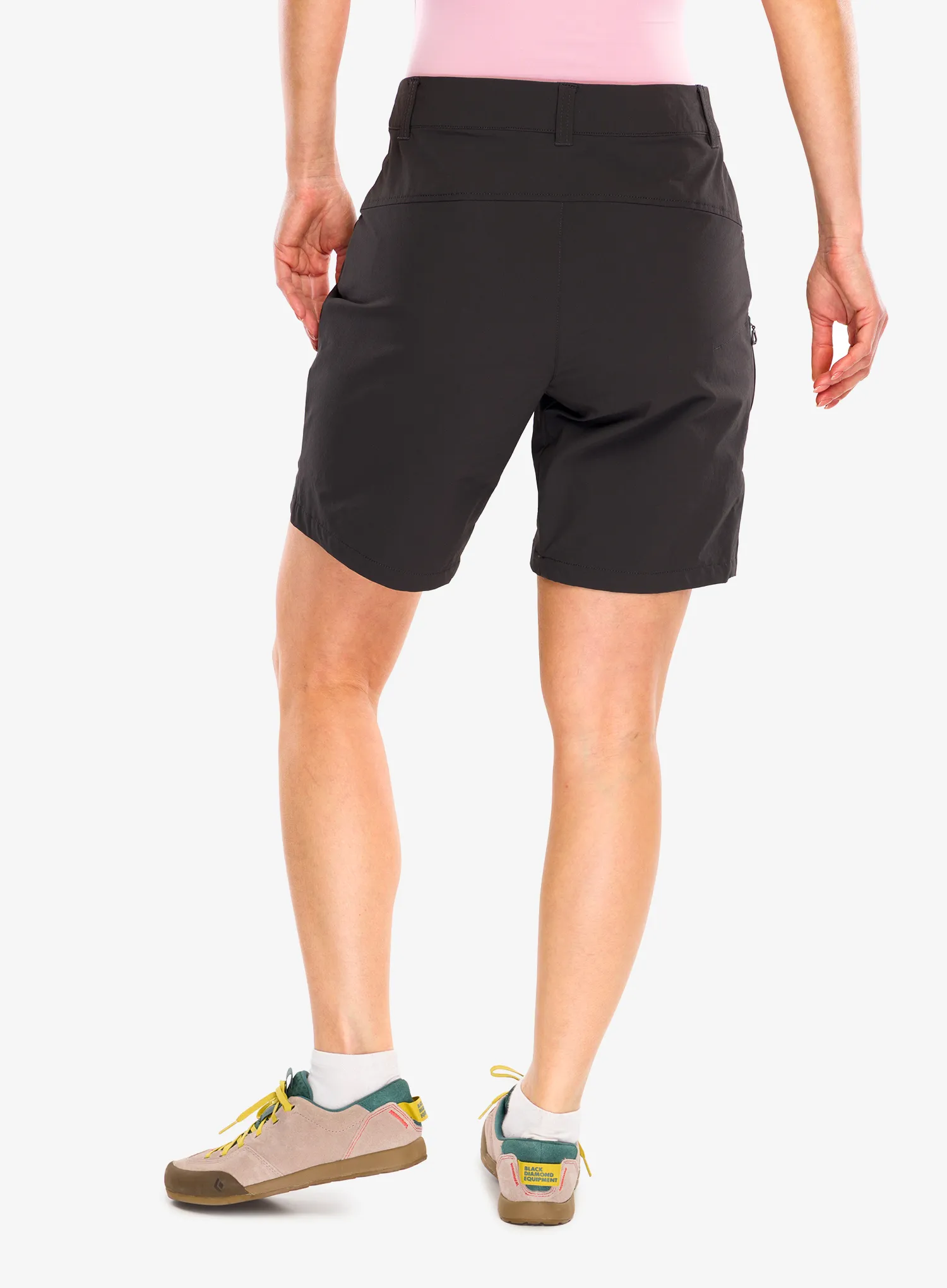 Kraťasy dámské Helly Hansen W Brona Softshell Shorts - ebony