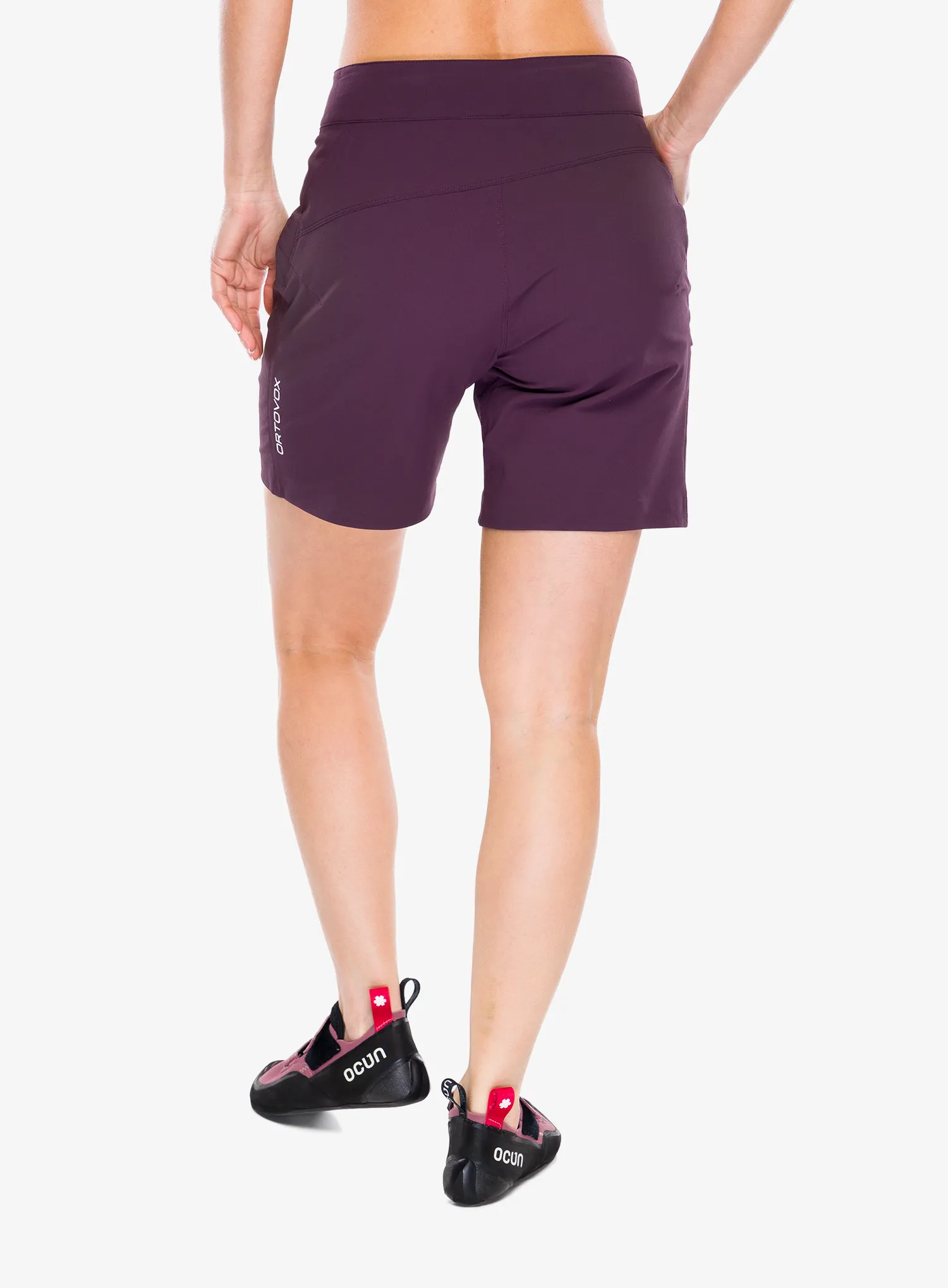 Kraťasy dámské Ortovox Brenta Shorts - dark wild berry