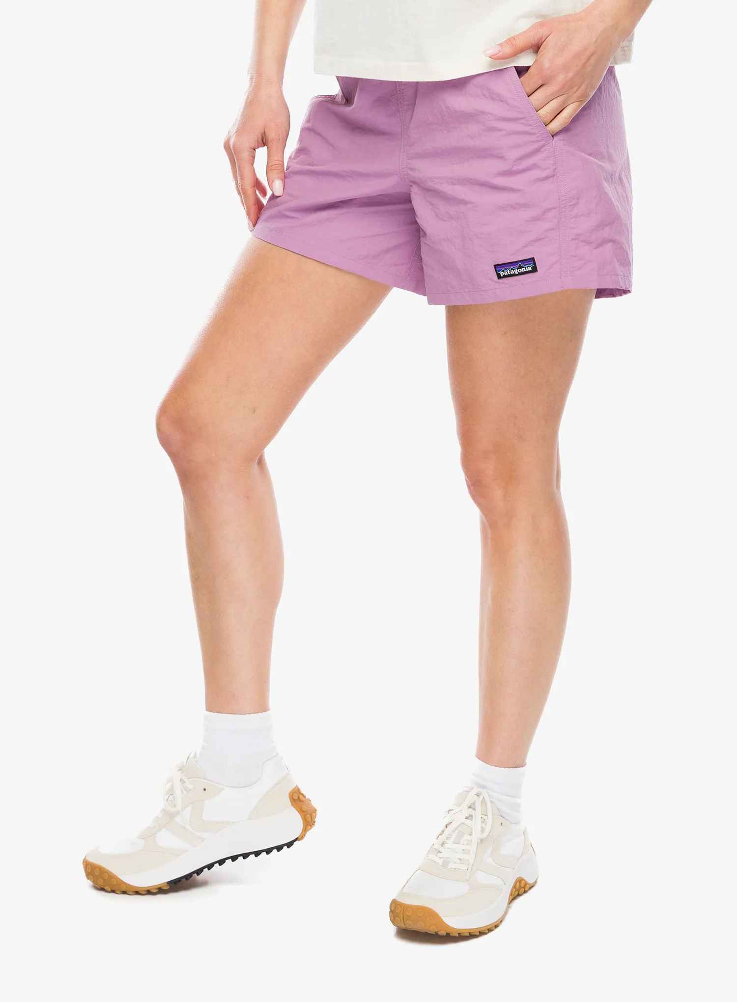 Kraťasy dámské Patagonia Baggies Shorts 5 - light violet