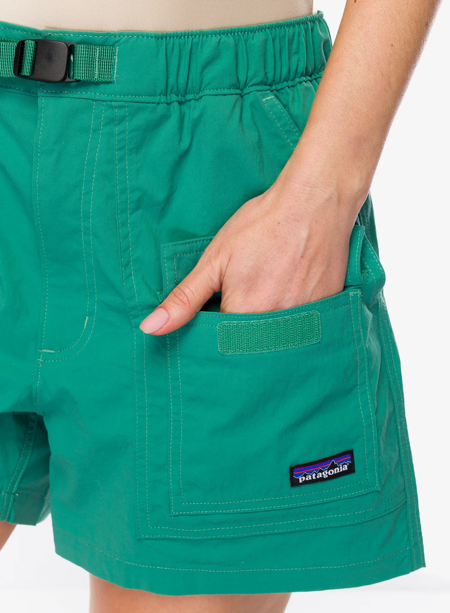 Kraťasy dámské Patagonia Outdoor Everyday Shorts - heartleaf green