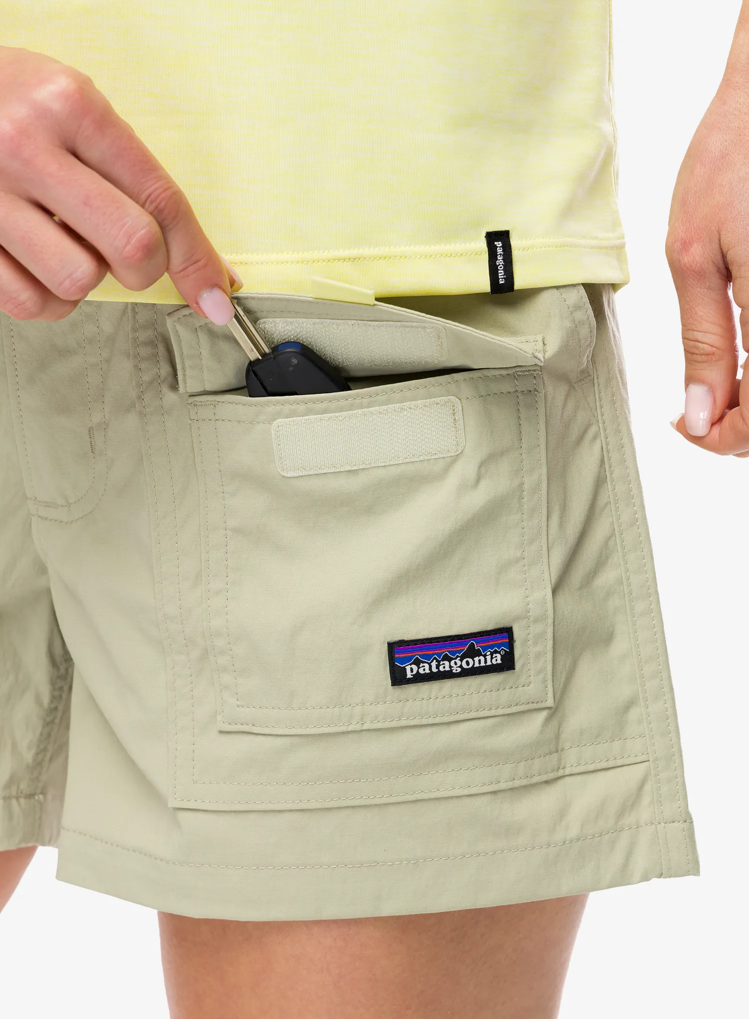 Kraťasy dámské Patagonia Outdoor Everyday Shorts - weathered stone
