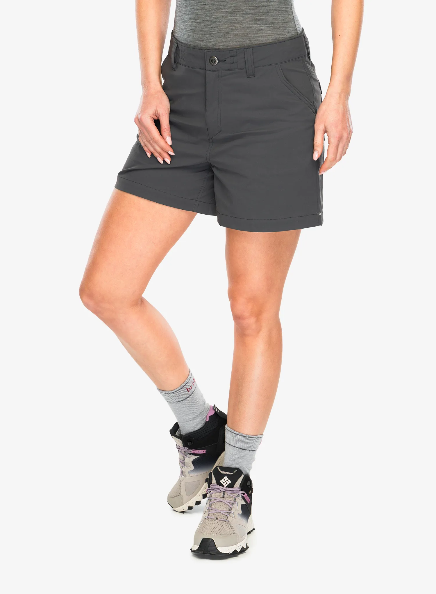 Kraťasy dámské Patagonia Quandary Shorts 5 - forge grey