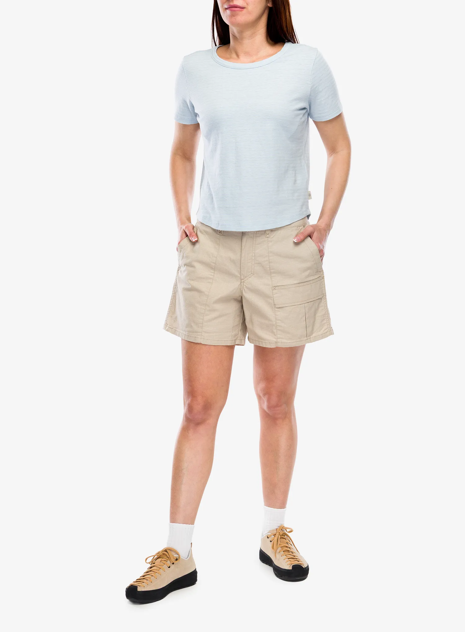 Kraťasy dámské Royal Robbins Crux Short - oyster