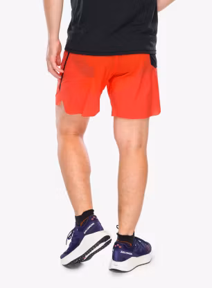 Běžecké kraťasy 2v1 Salomon S/Lab Speed Spl 7 Shorts - fiery red