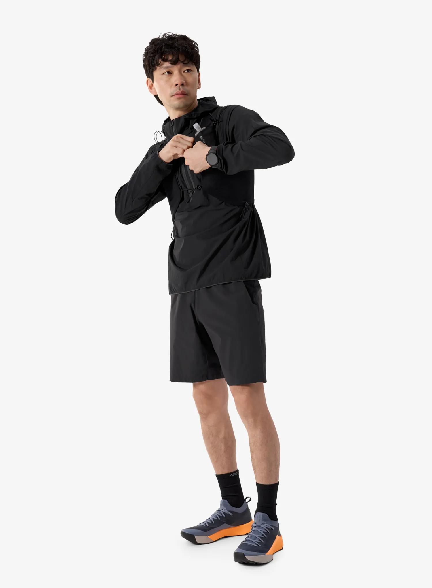 Běžecké kraťasy Arcteryx Incendo Short 9 inch - black