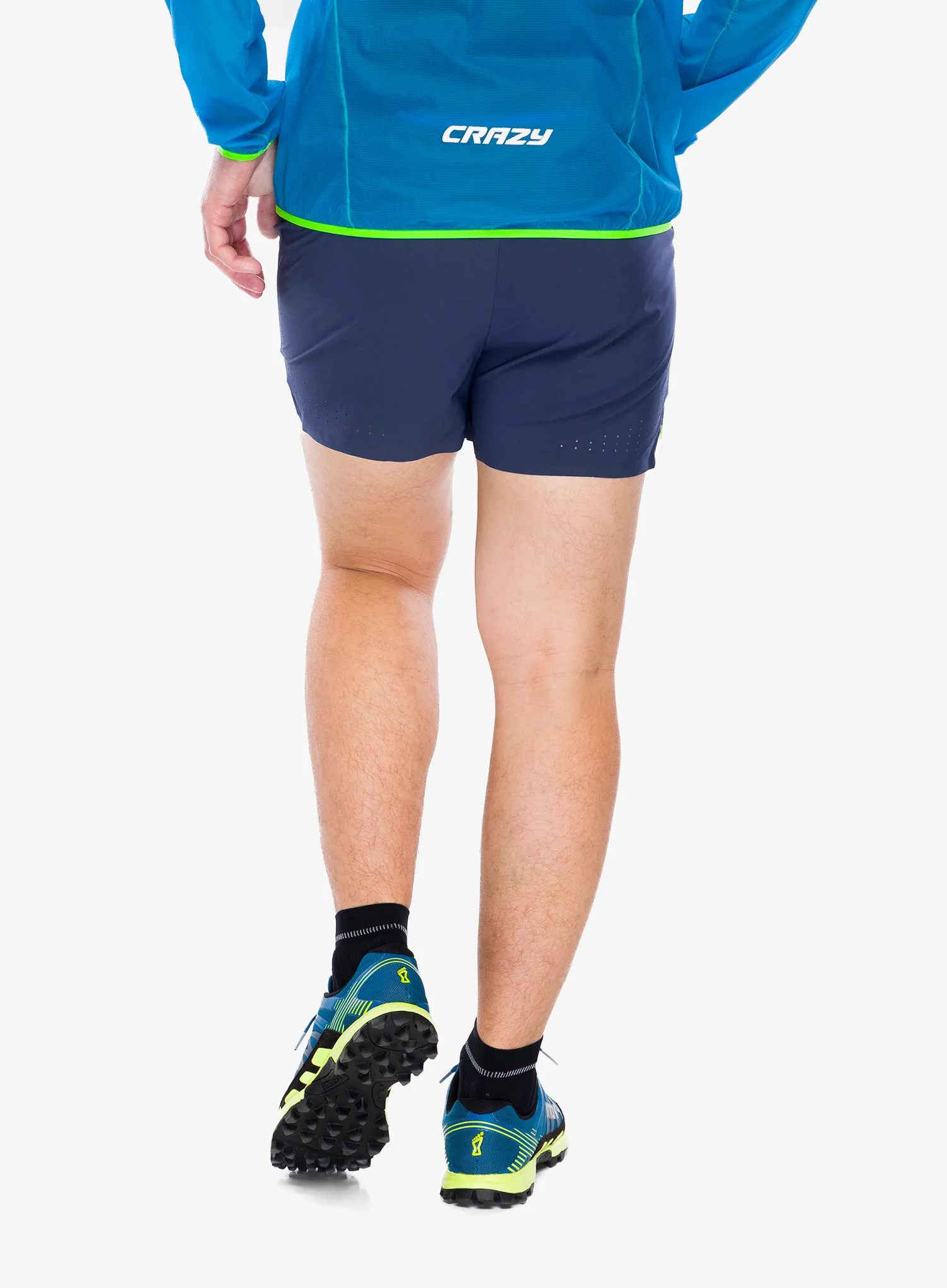 Běžecké kraťasy Crazy Short Air - print bluette scottish