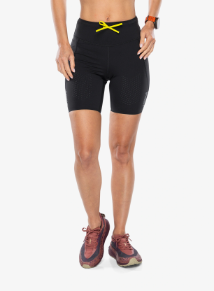 Běžecké kraťasy dámské Hoka SkyBreeze Half Tight - black