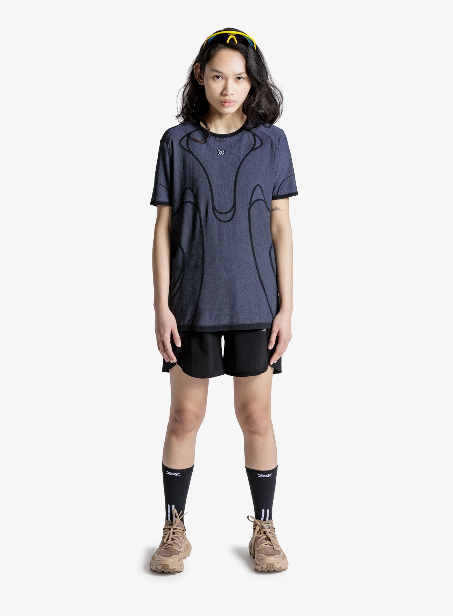 Běžecké kraťasy dámské X-Bionic Corefusion Run Discover Shorts - x black/black