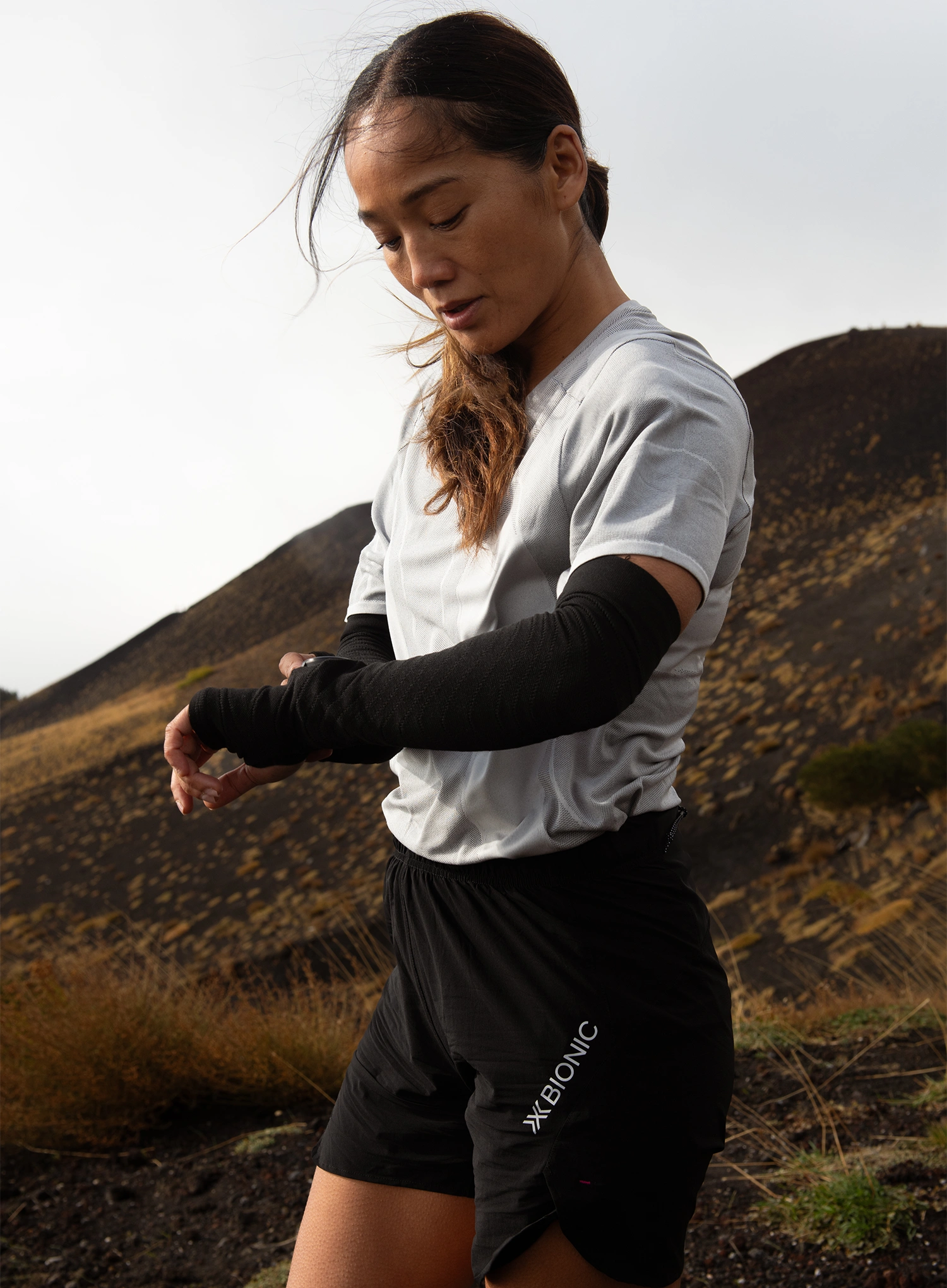 Běžecké kraťasy dámské X-Bionic Corefusion Run Perform Shorts - x black/black