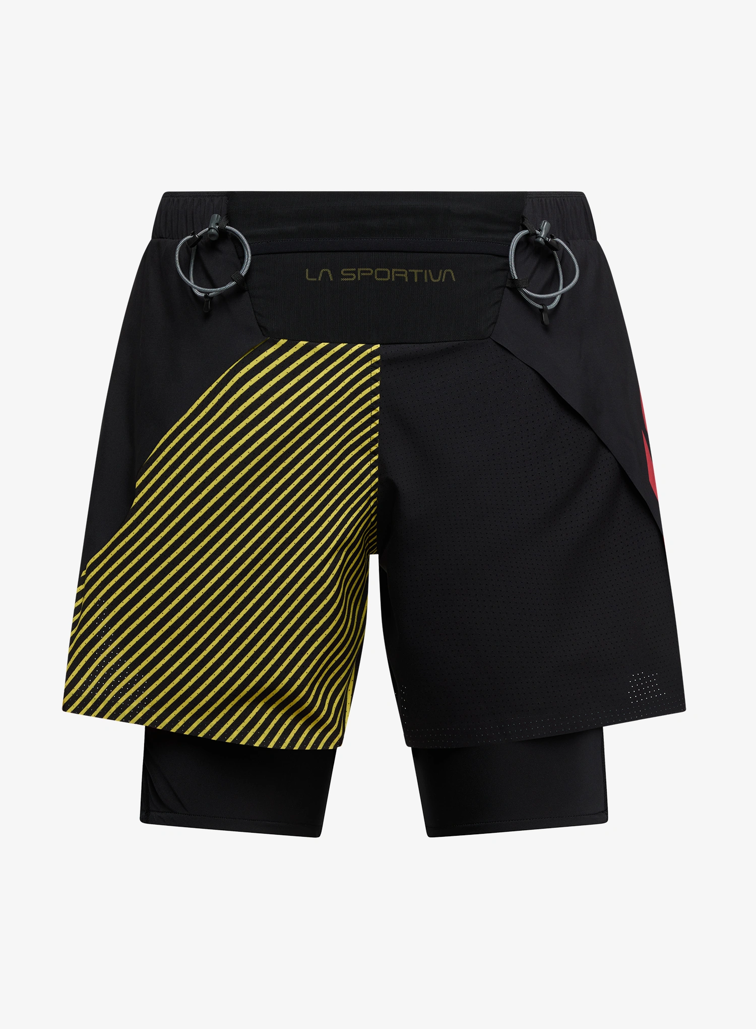 Běžecké kraťasy La Sportiva Flow 5in Short - black/yellow