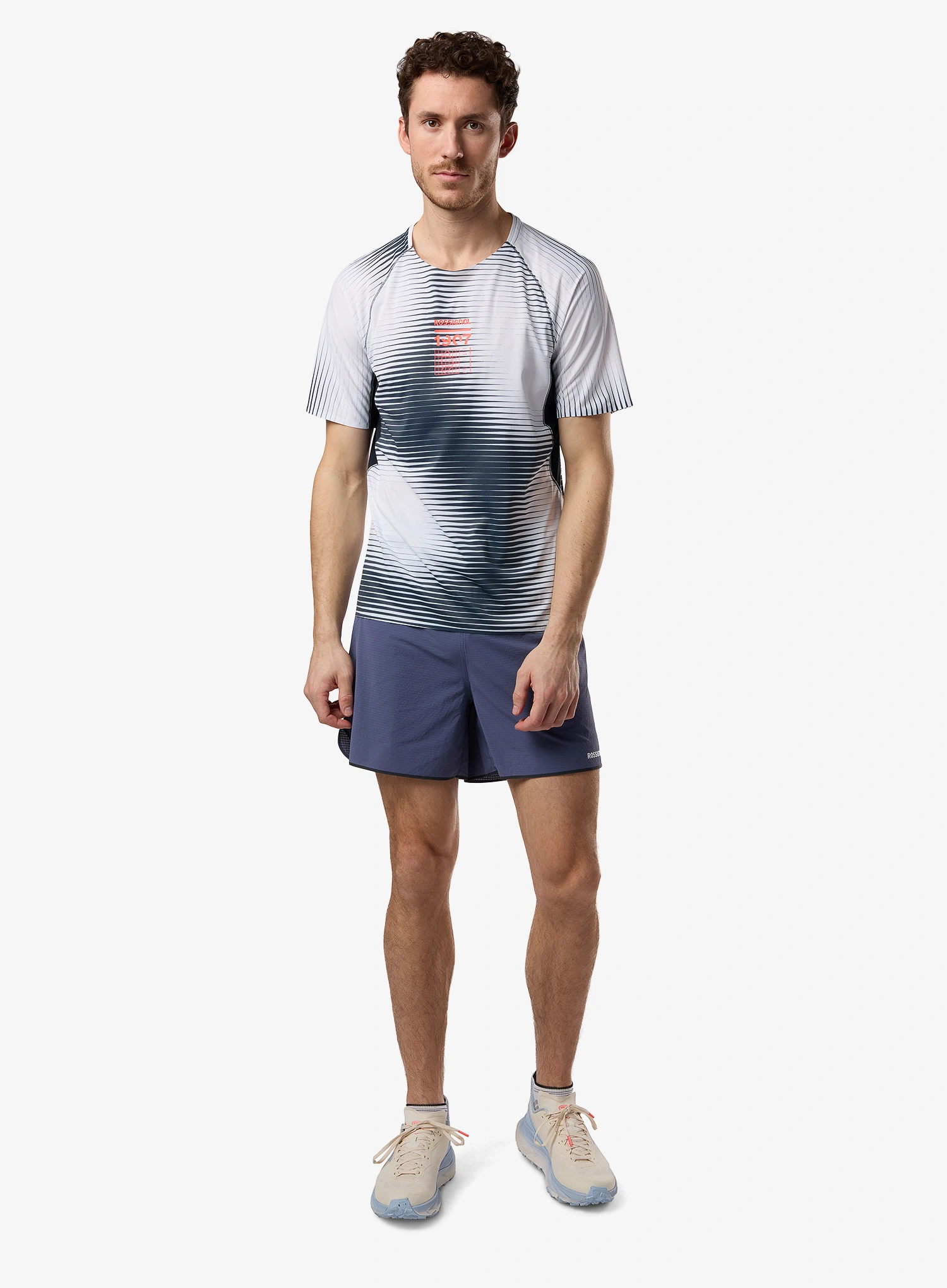Běžecké kraťasy Rossignol Sapa 2in1 Short 7in - true night blue 
