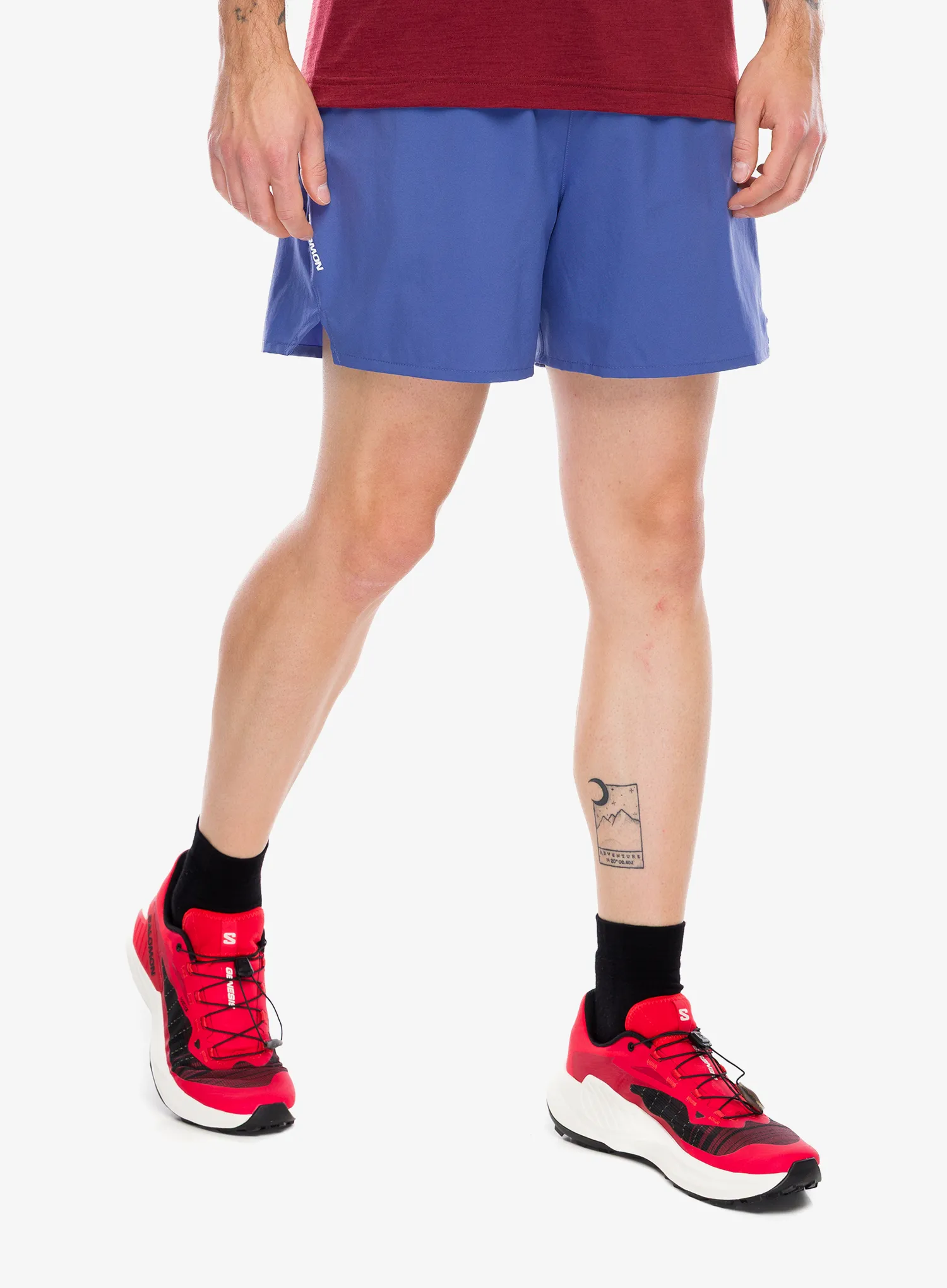 Běžecké kraťasy Salomon Shkout Core Shorts 5 - marlin