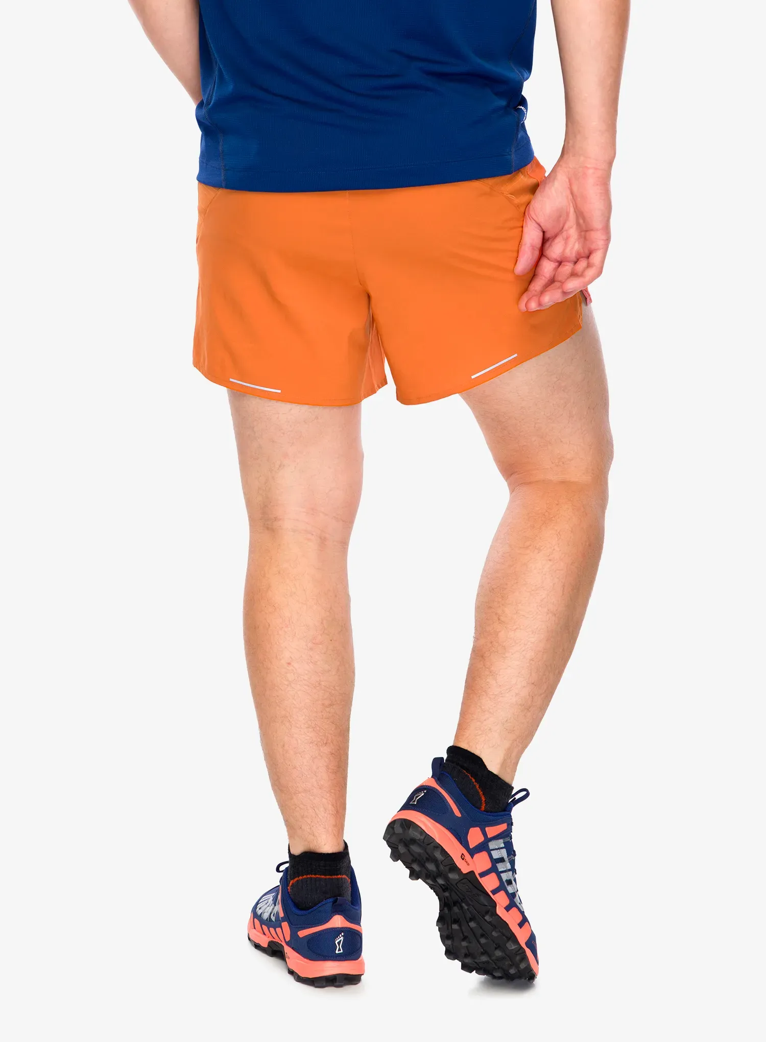 Běžecké kraťasy The North Face Sunriser Short 5in - digital orange prisms