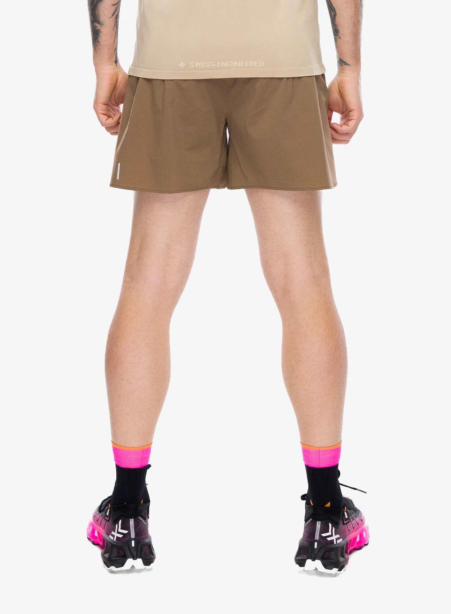 Běžecké kraťasy X-Bionic Corefusion Run Perform Shorts - dark sand