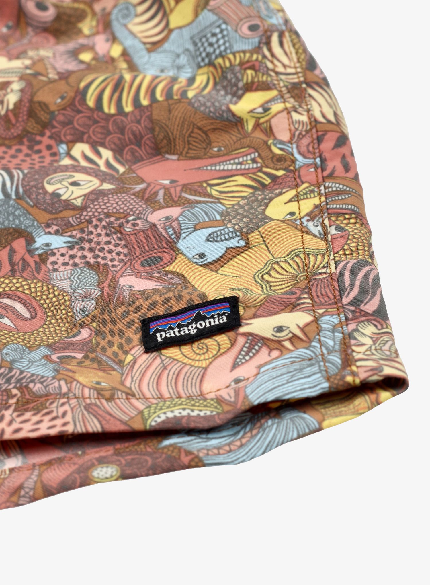 Dětské kraťasy Patagonia Baby Baggies Shorts - trip brown