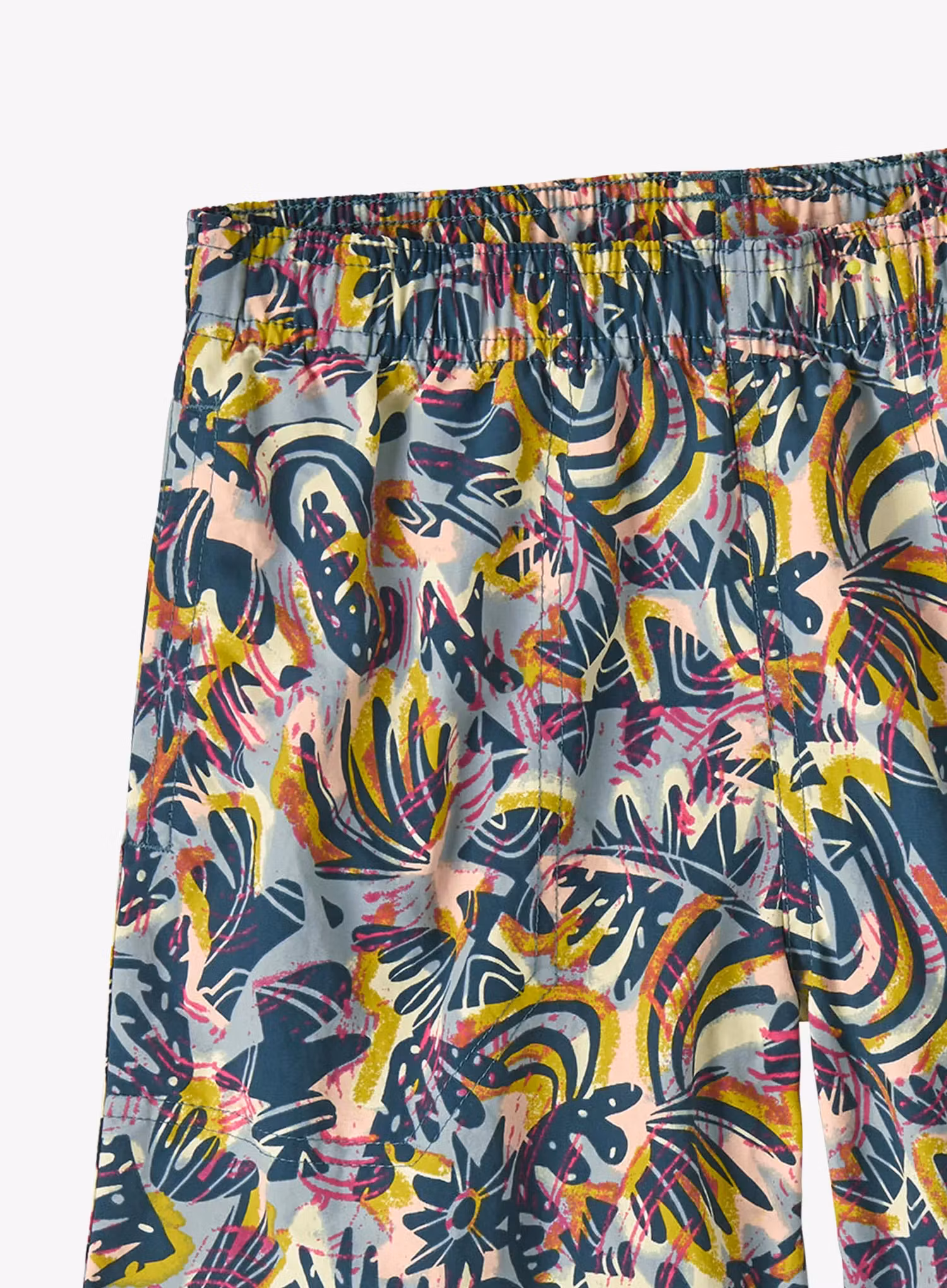 Dětské kraťasy Patagonia Baggies Shorts 7 in - wild botanist/tidal teal