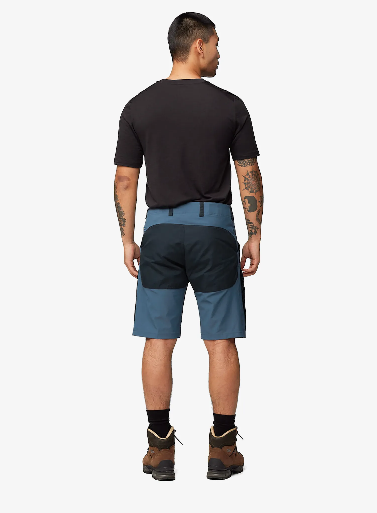 Kraťasy Fjallraven Keb Shorts - dark navy/uncle blue